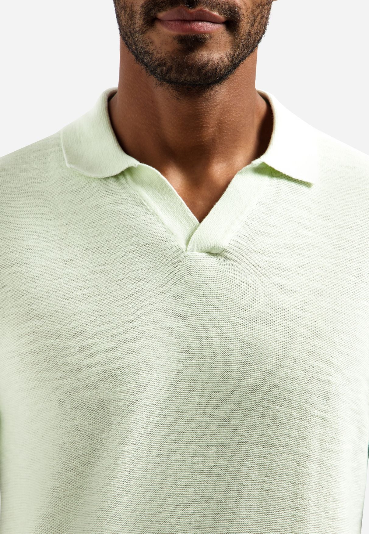 Strick-Poloshirt aus Baumwolle - Image 5