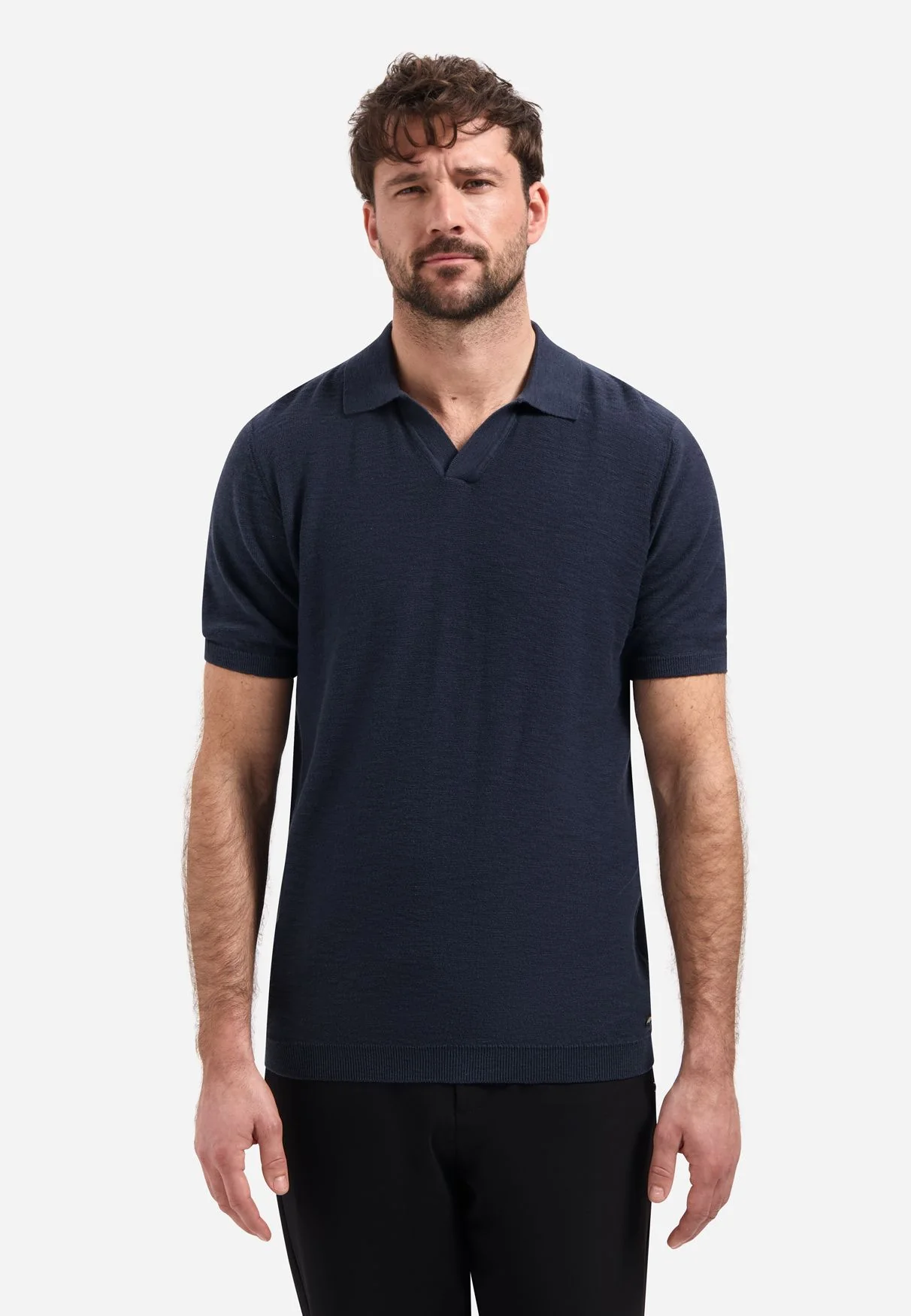 Strick-Poloshirt aus Baumwolle - Image 3