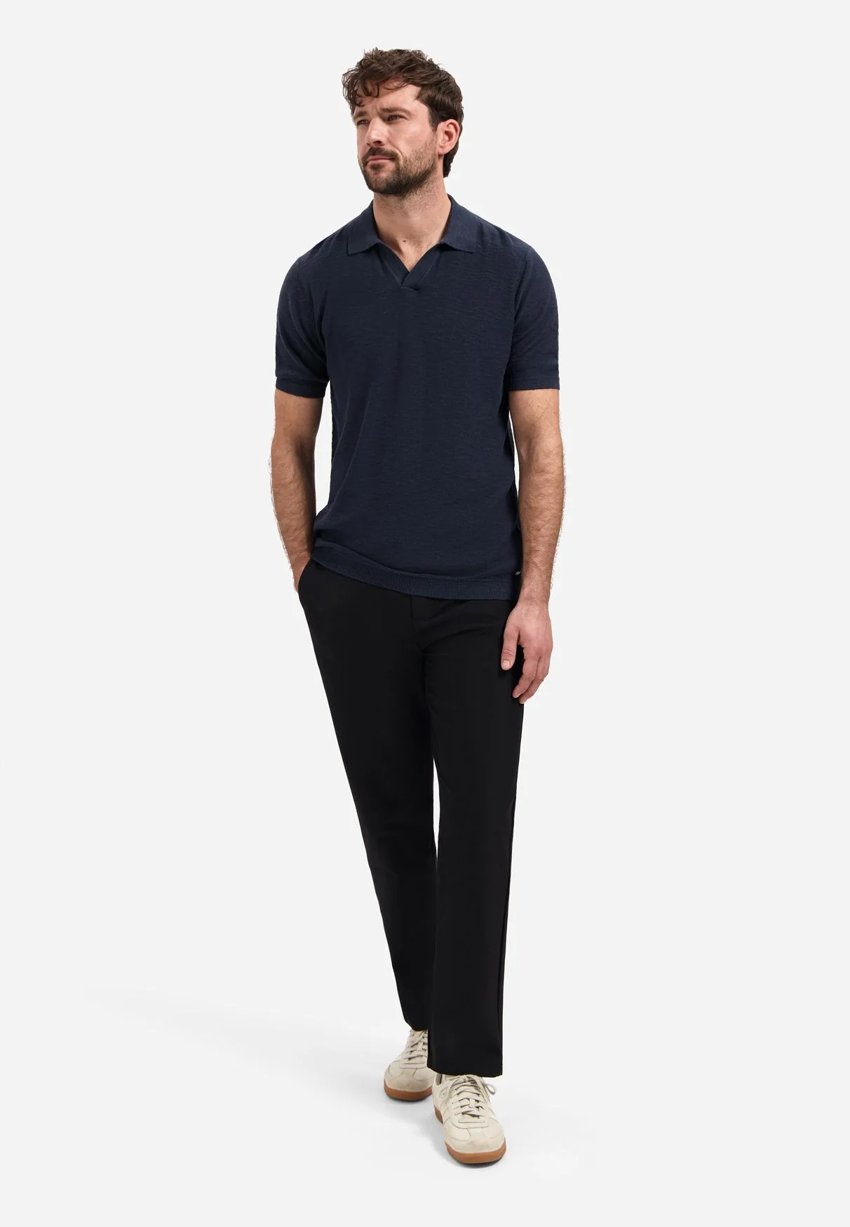 Strick-Poloshirt aus Baumwolle - Image 4