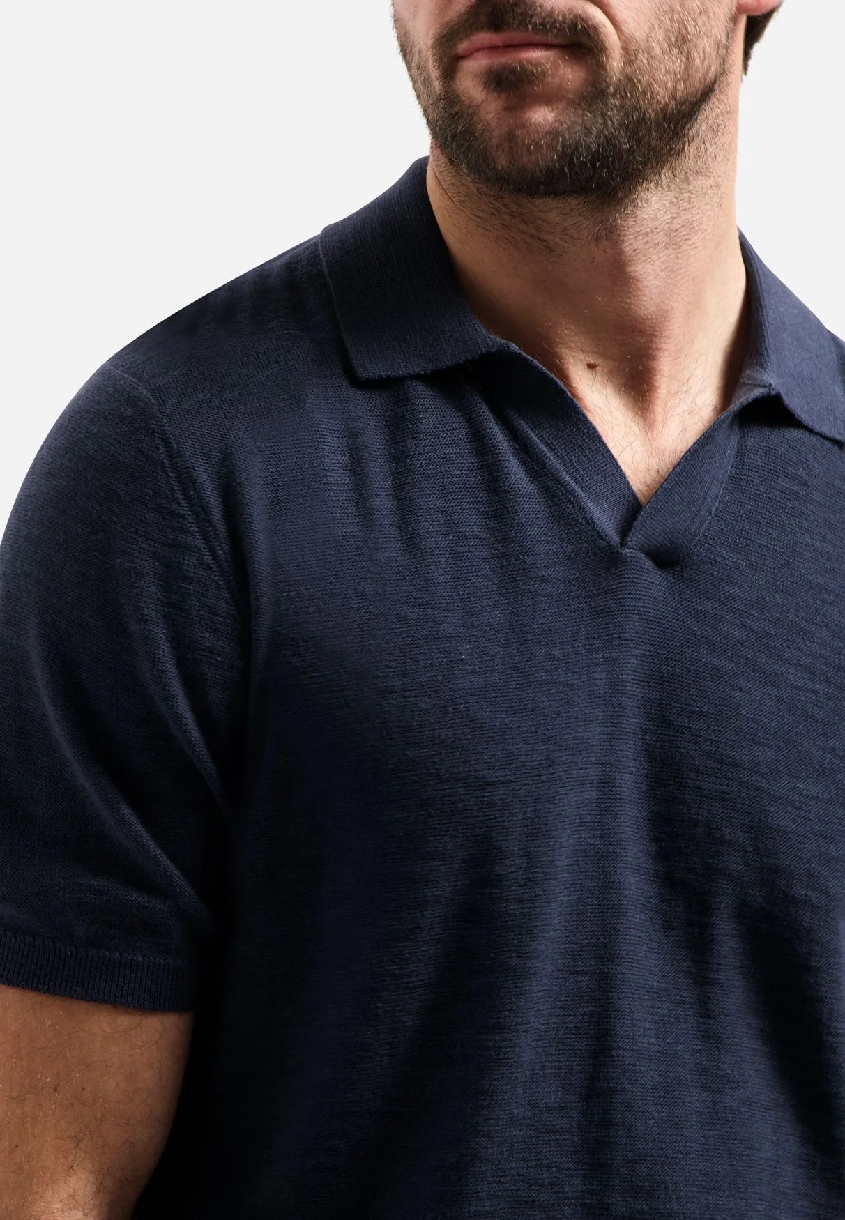 Strick-Poloshirt aus Baumwolle - Image 5