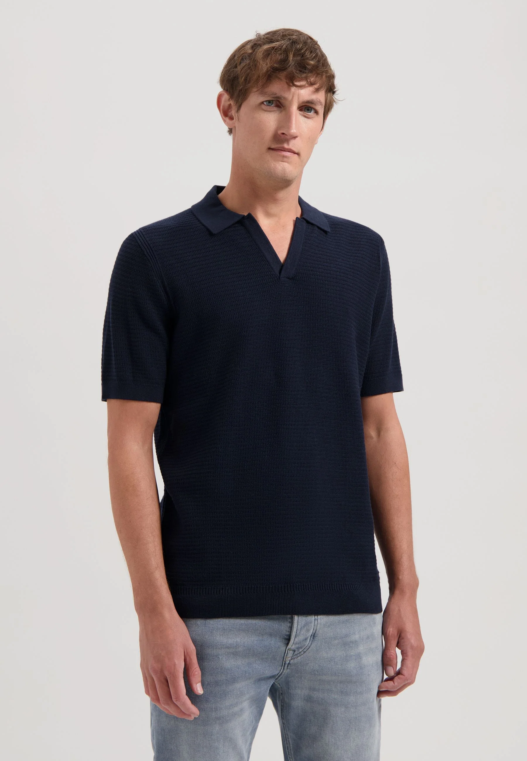 Strick-Poloshirt aus Baumwolle - Image 4