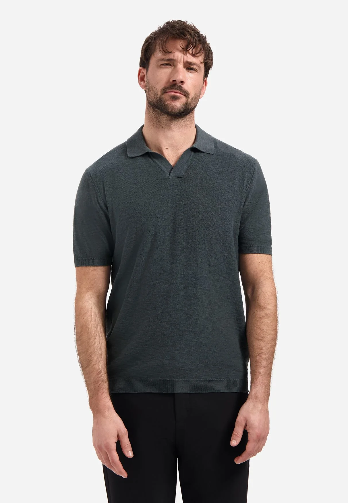 Strick-Poloshirt aus Baumwolle - Image 3