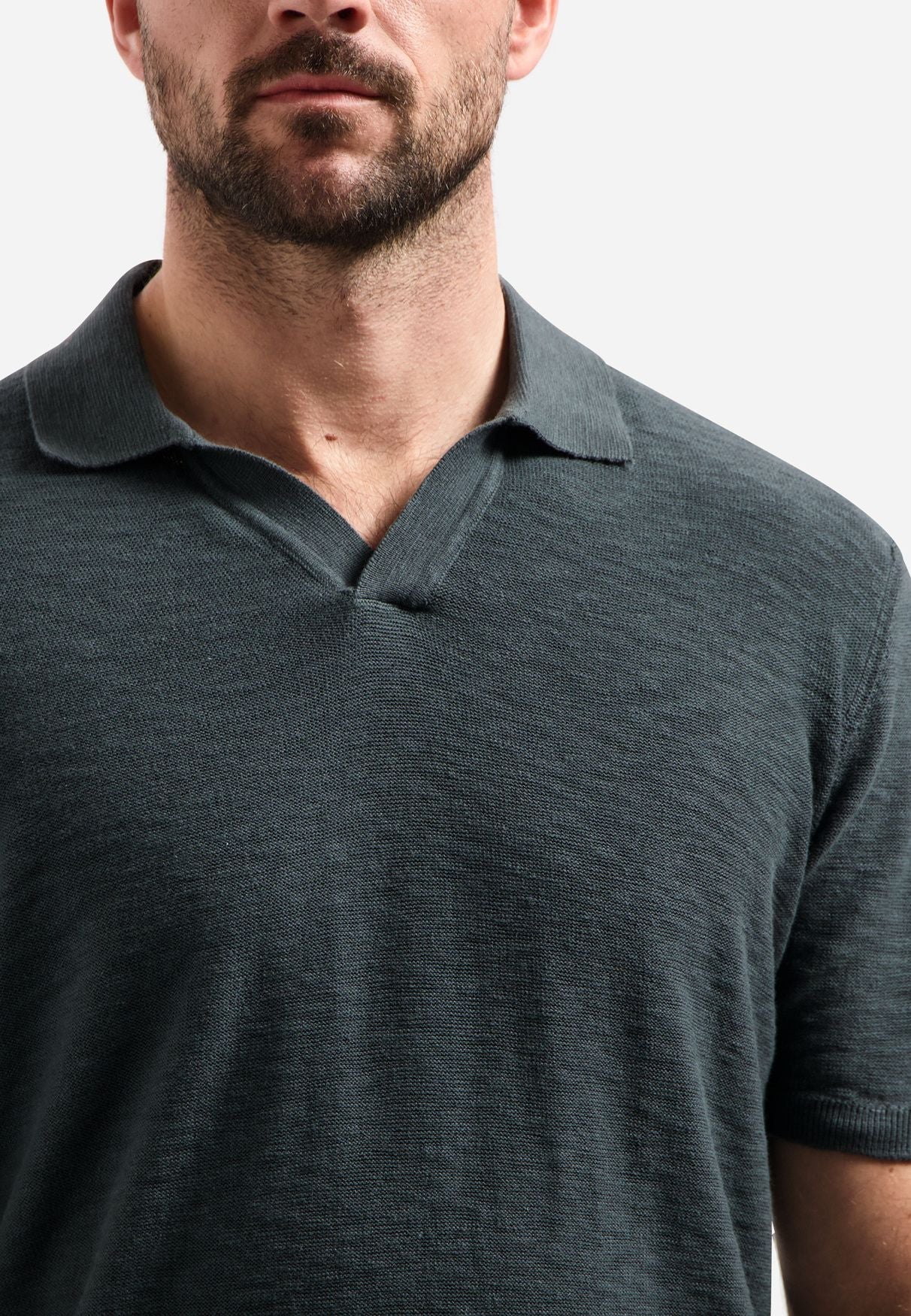Strick-Poloshirt aus Baumwolle - Image 5
