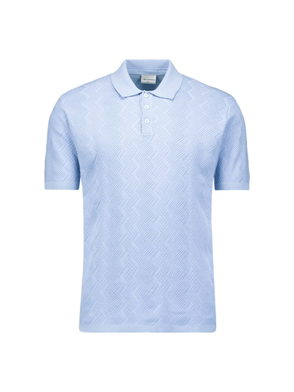 Strick-Poloshirt aus Baumwollmix - Image 5
