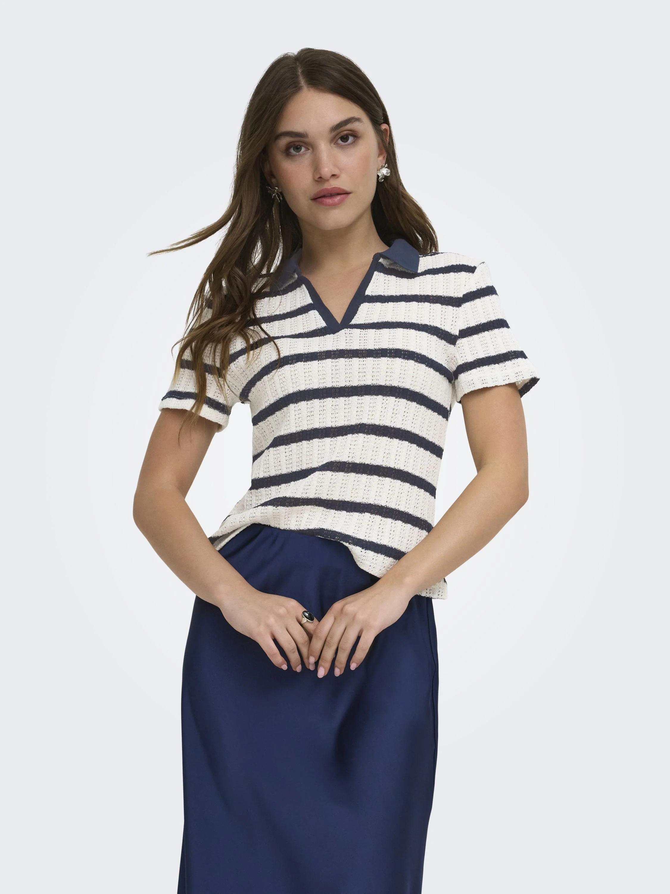 Strick-Poloshirt aus Baumwollmix - Image 4