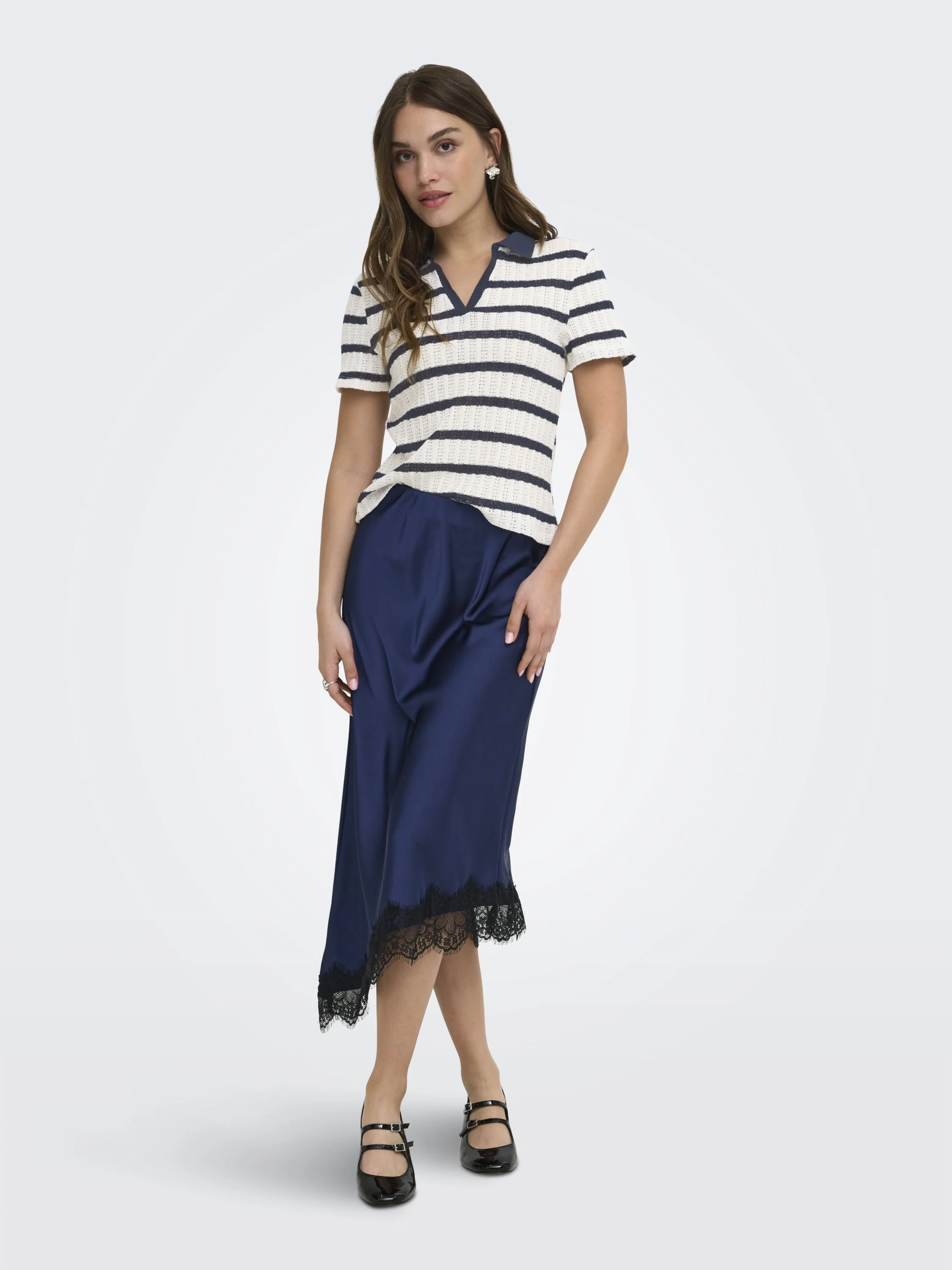 Strick-Poloshirt aus Baumwollmix - Image 5