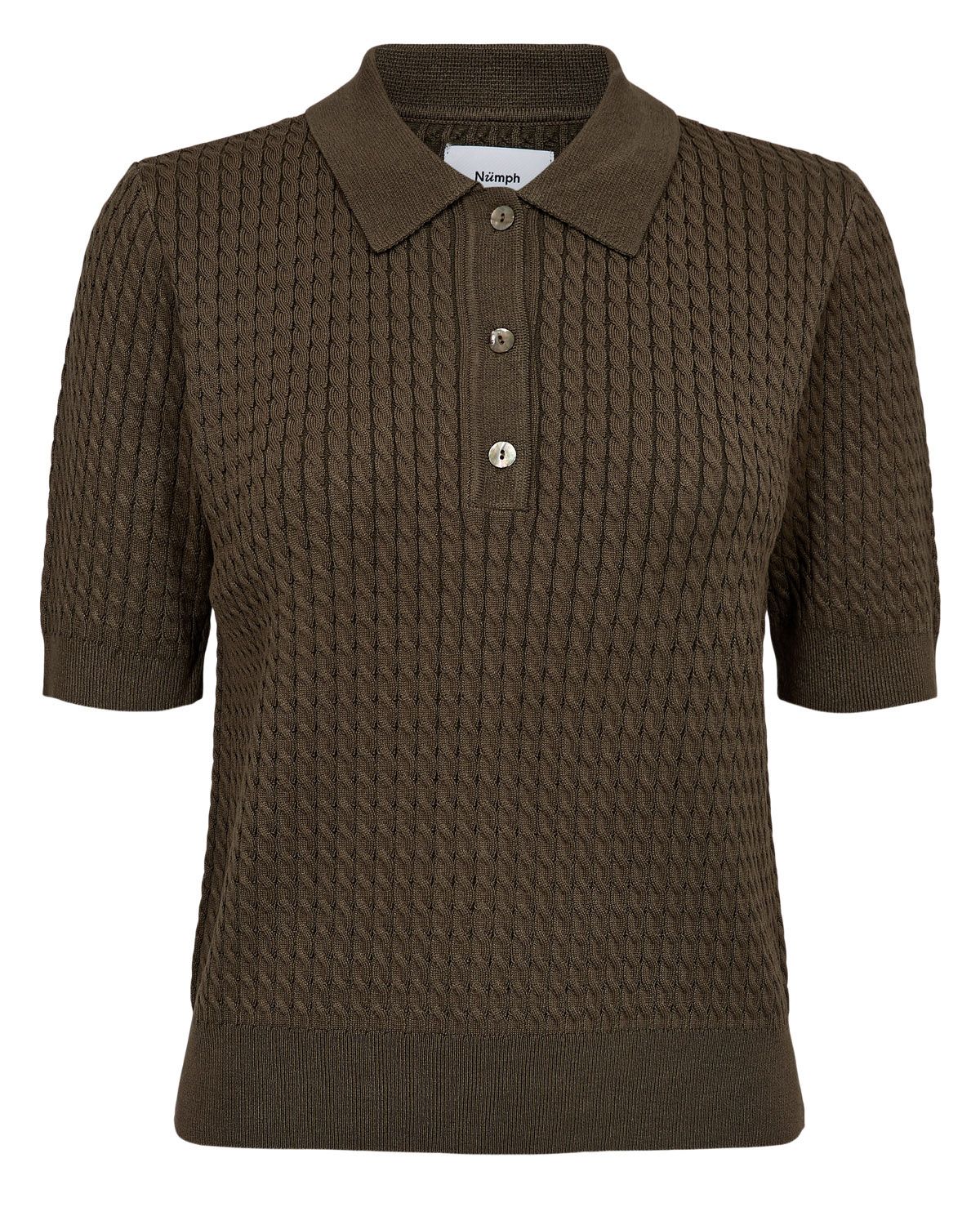 Strick-Poloshirt NUALETTE
