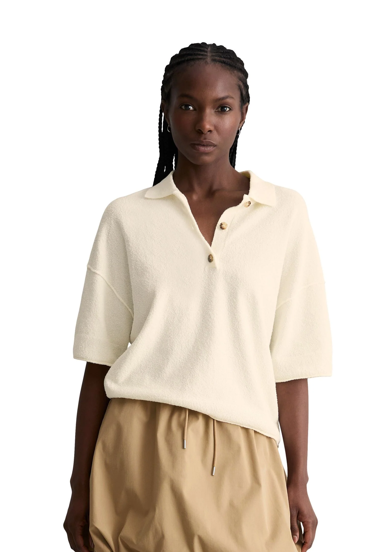 Strick-Poloshirt Regular Fit - Image 3