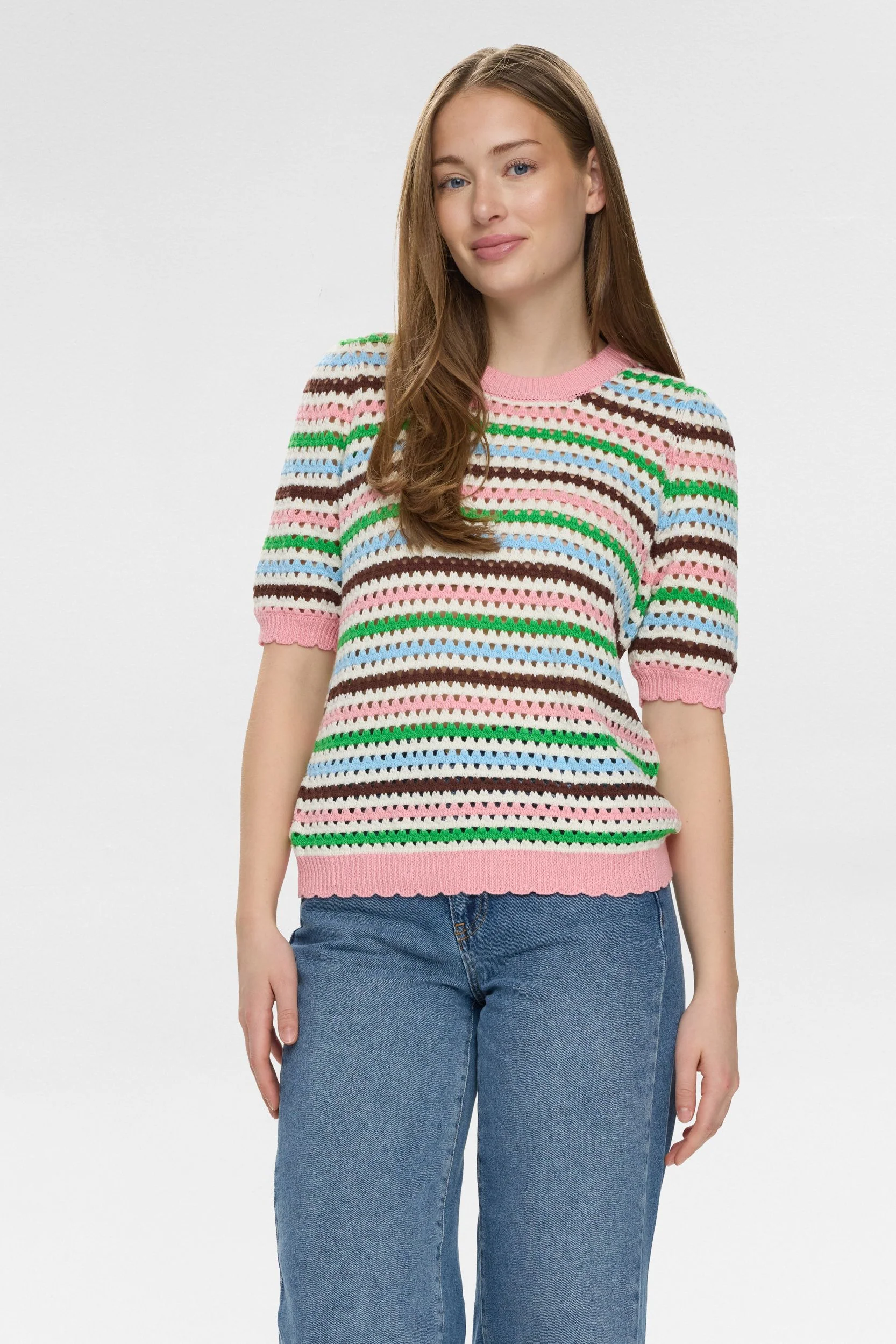 Strick-T-Shirt aus Baumwolle - Image 2