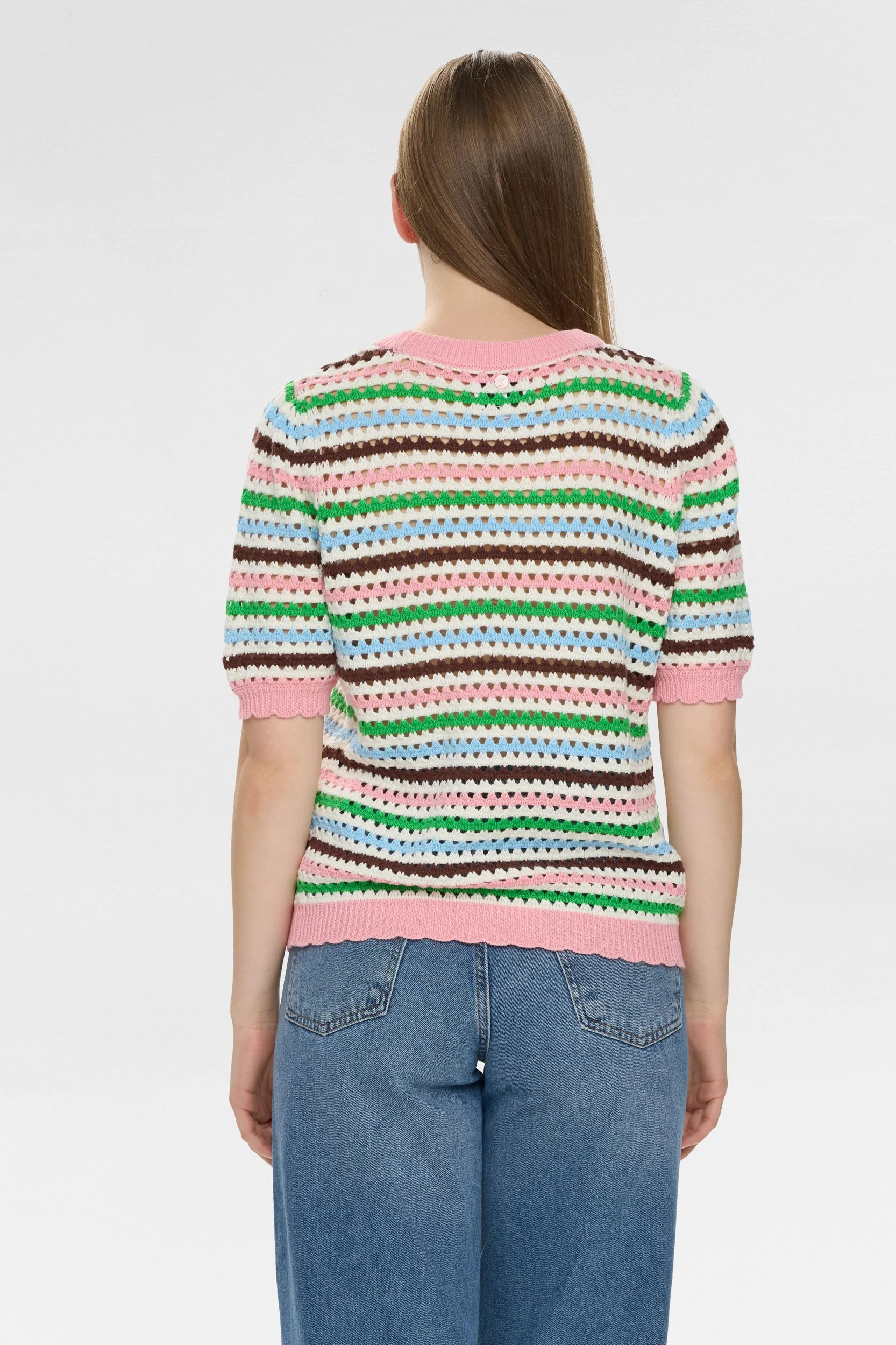 Strick-T-Shirt aus Baumwolle - Image 3