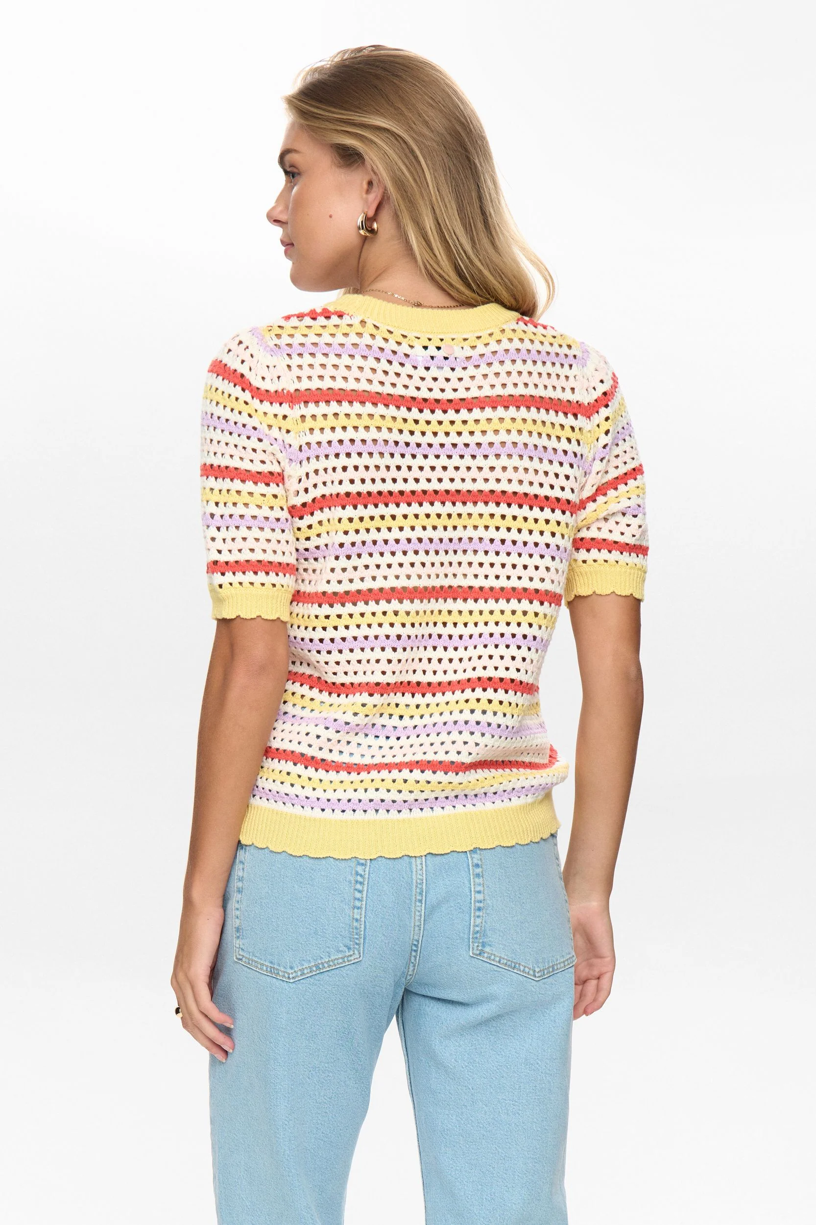 Strick-T-Shirt aus Baumwolle - Image 3