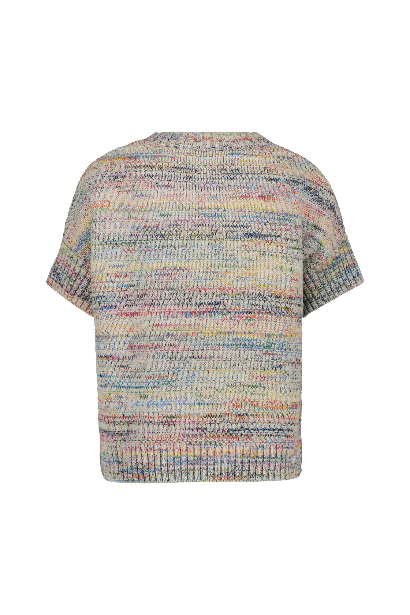 Strick-T-Shirt aus Baumwollmix - Image 2