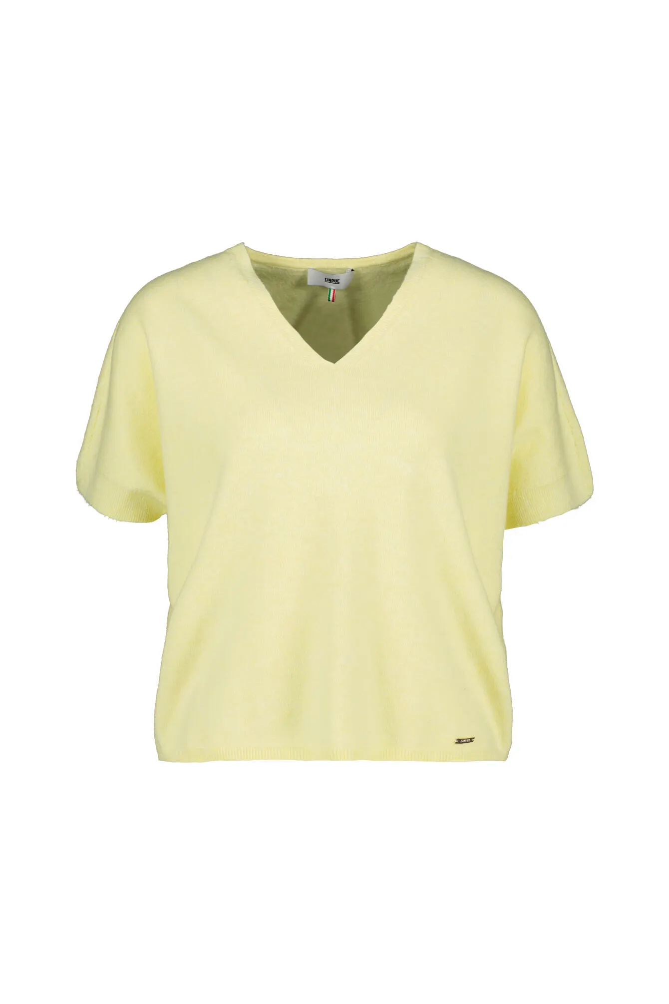 Strick-T-Shirt CIOLARA aus Baumwollmix
