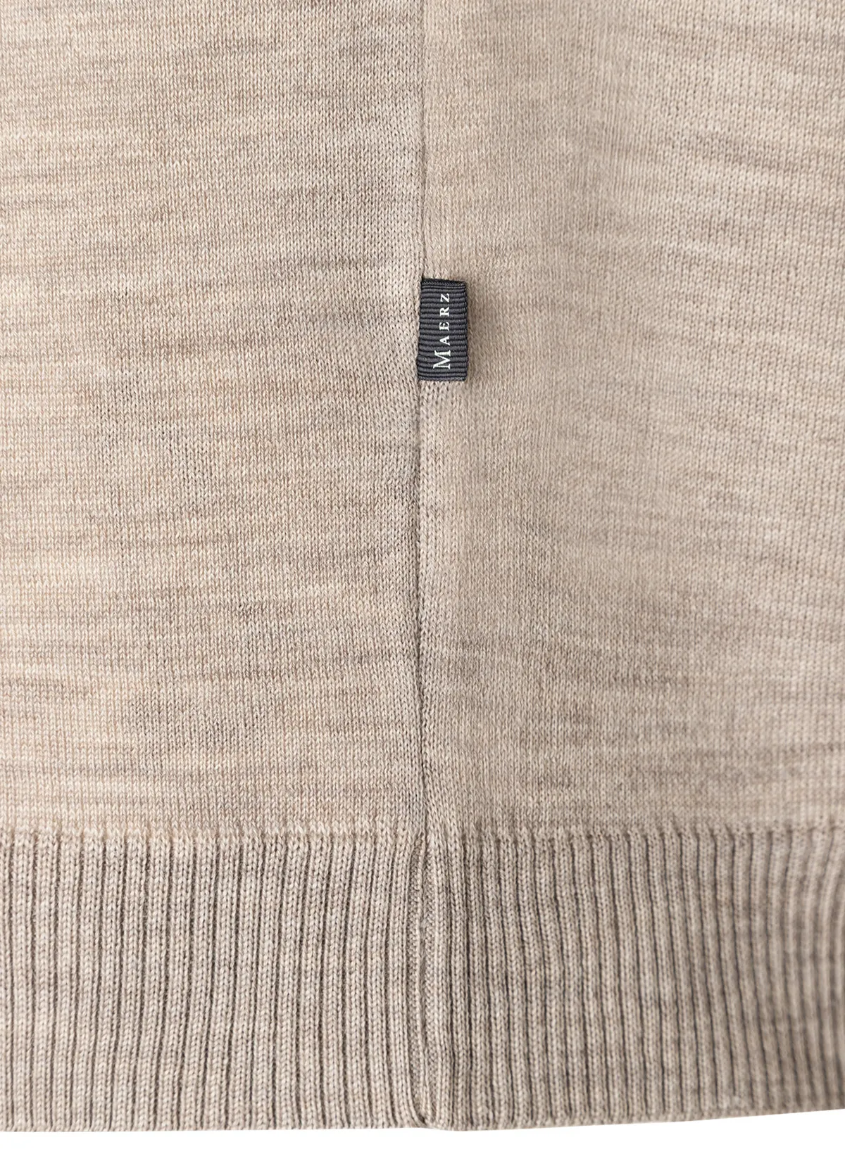 Strick-T-Shirt Modern Fit aus Merinowolle - Image 3