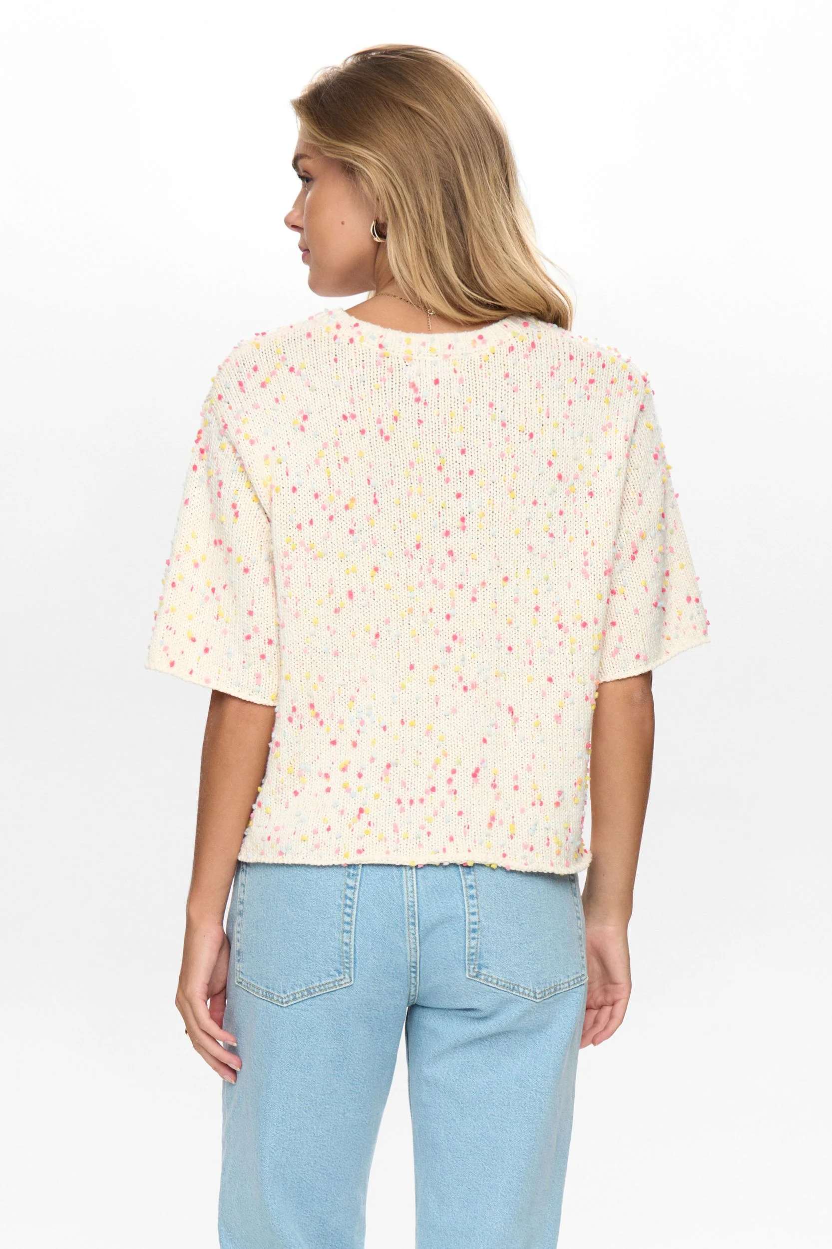 Strick-T-Shirt NUNEPSA aus Baumwollmix - Image 2