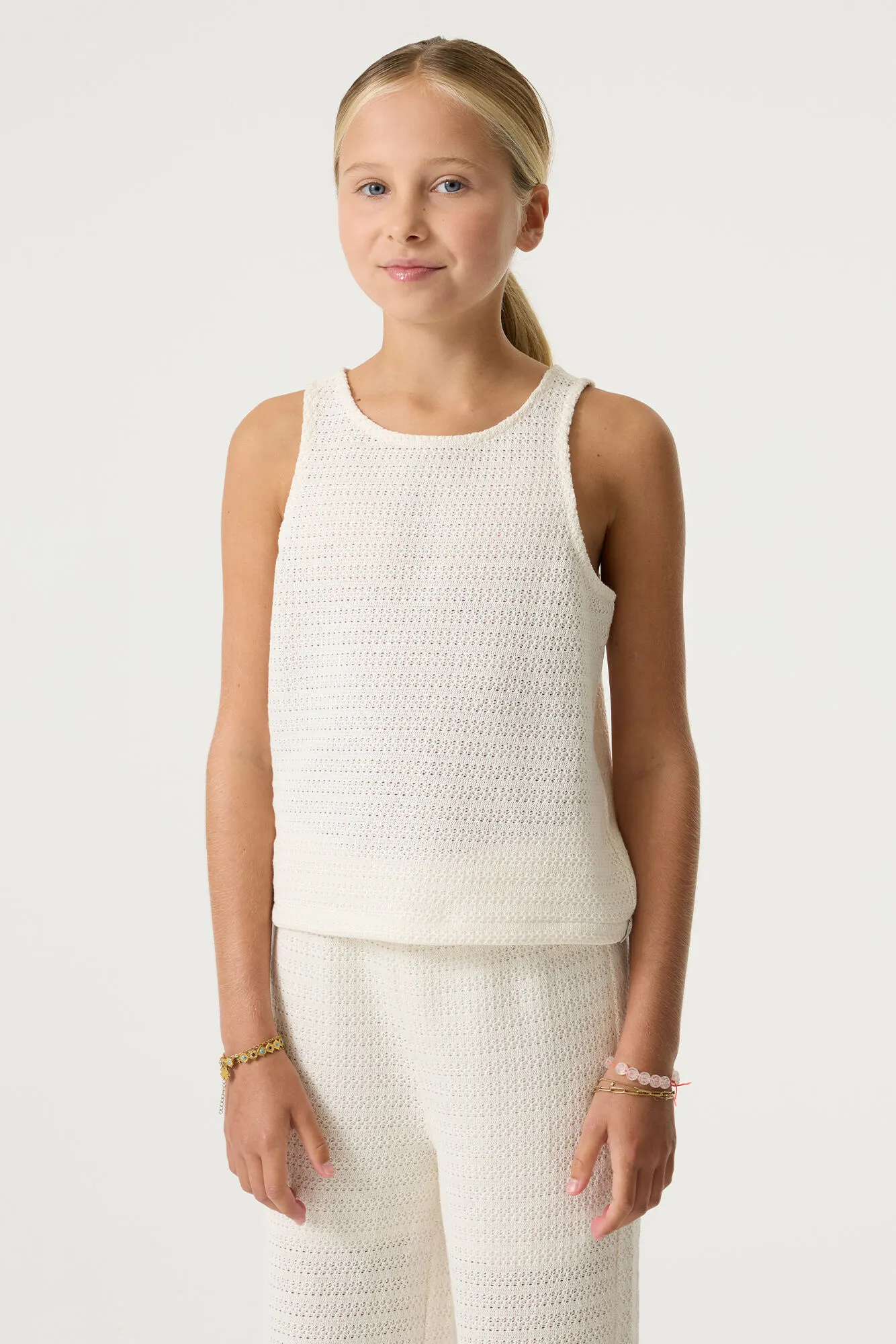 Strick-Tanktop mit Rundhalsausschnitt - Image 3