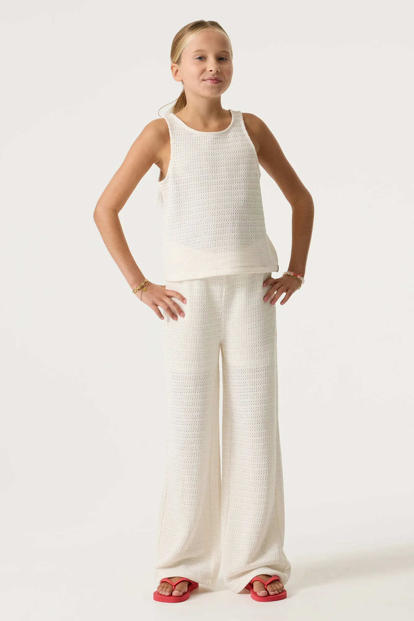 Strick-Tanktop mit Rundhalsausschnitt - Image 4
