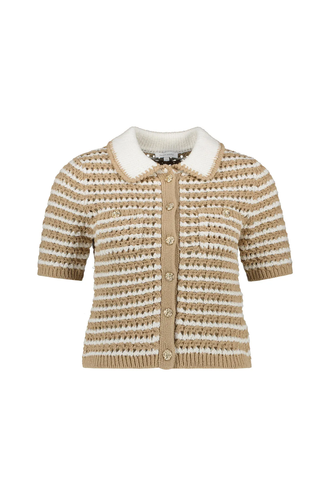 Strickcardigan aus Baumwollmix