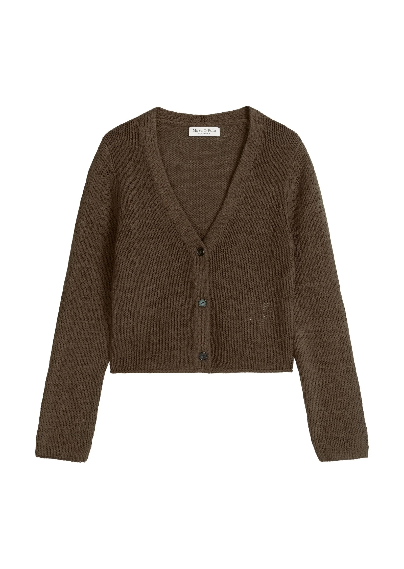 Strickcardigan aus Baumwollmix