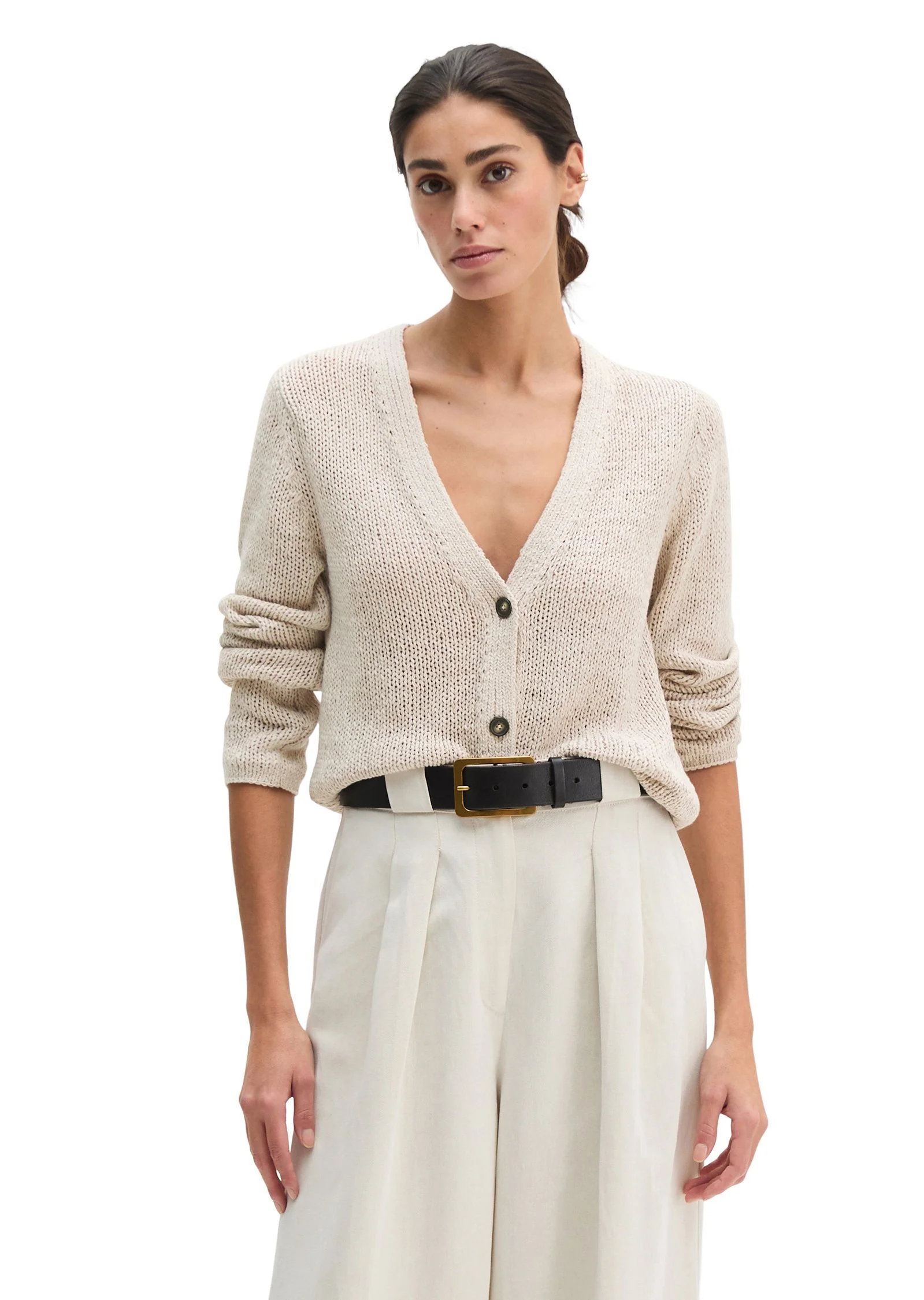 Strickcardigan aus Baumwollmix - Image 3