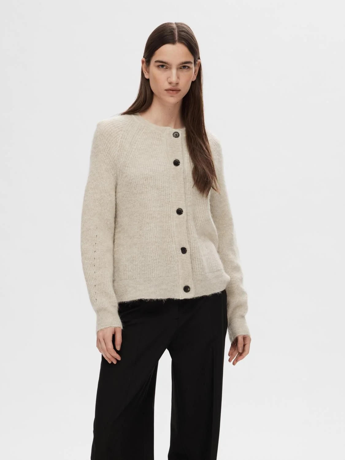 Strickcardigan aus Wollmix - Image 2