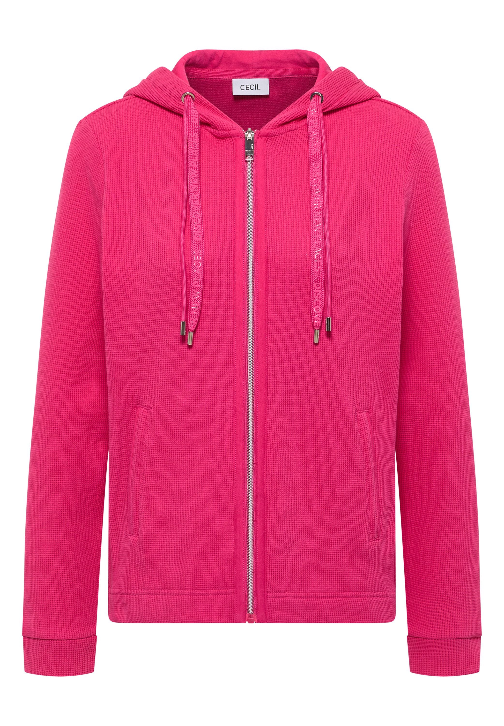 Strickjacke aus Baumwollmix