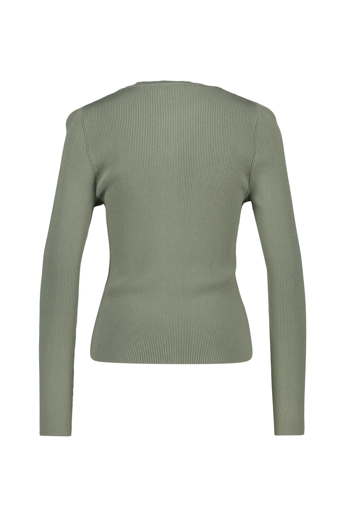 Strickjacke aus Rippstrick - Image 2