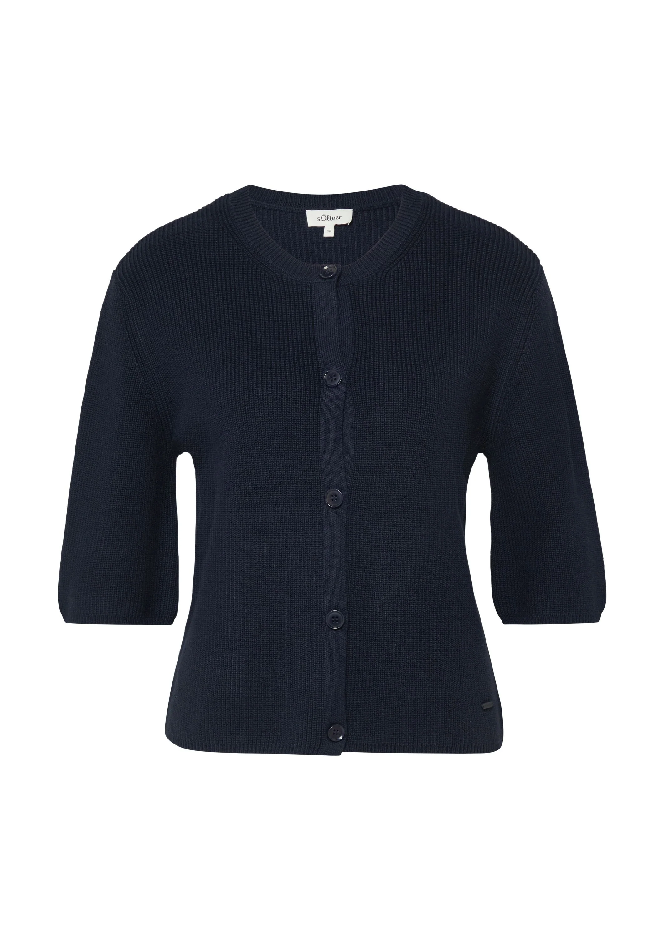 Strickjacke Regular Fit