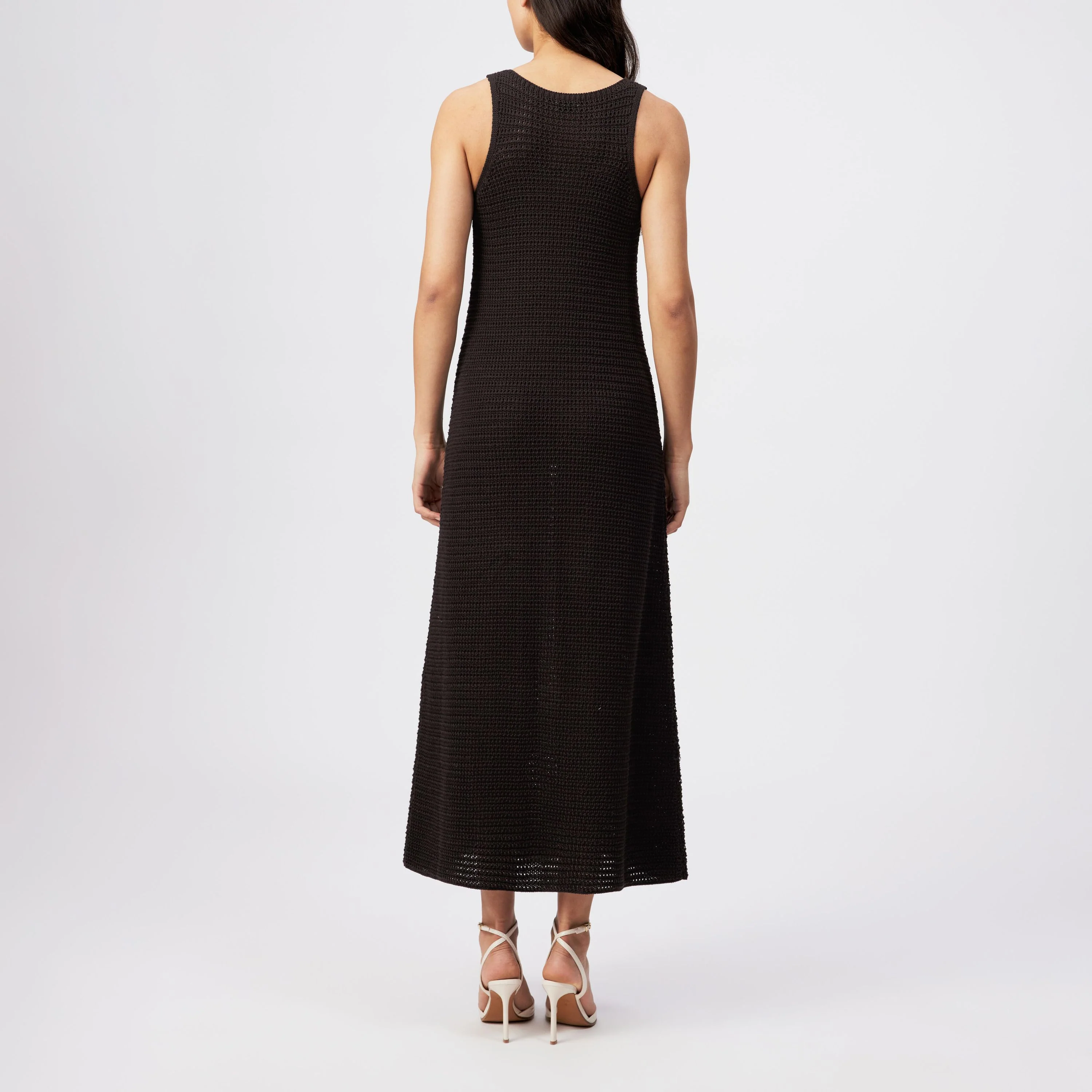 Strickkleid Maxi aus Baumwolle - Image 3