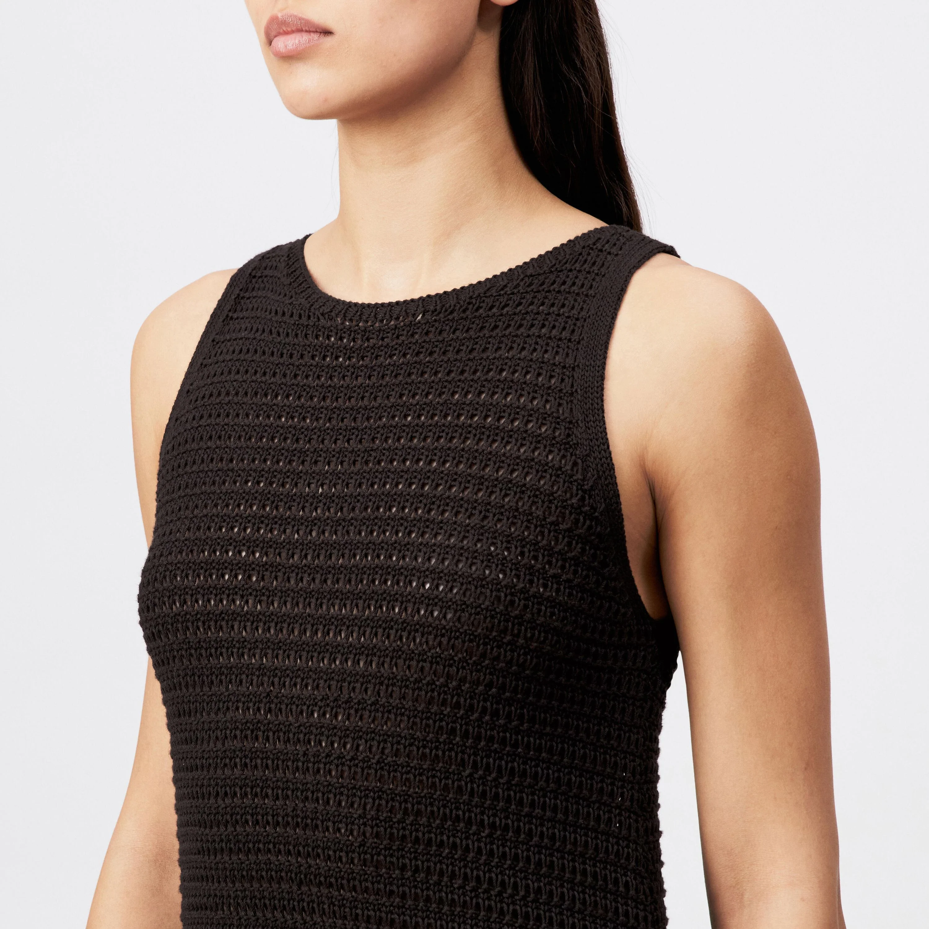 Strickkleid Maxi aus Baumwolle - Image 4