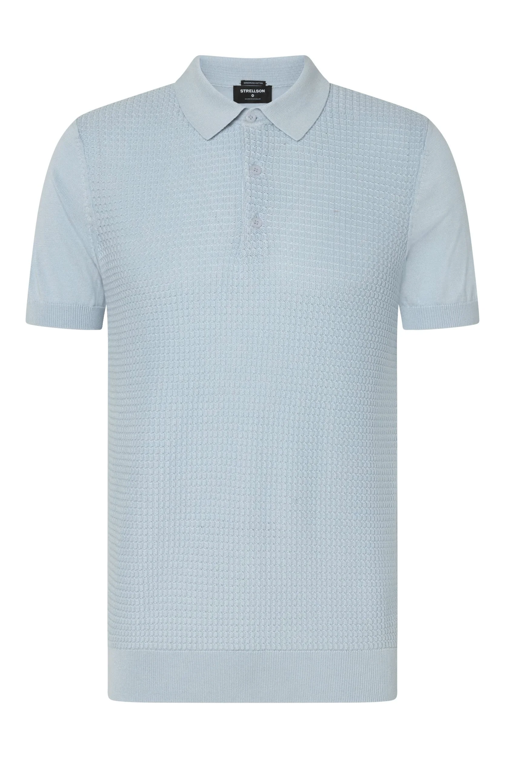 Strickpoloshirt ADRIAN aus Baumwolle