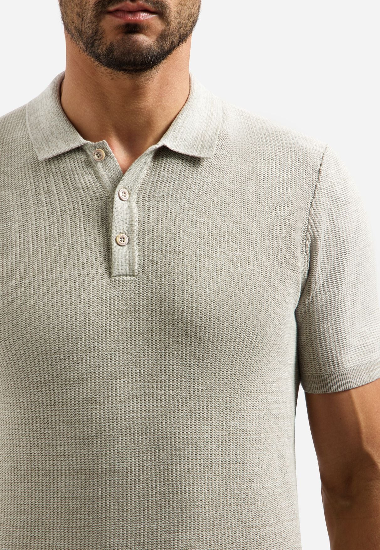 Strickpoloshirt aus Baumwolle - Image 5