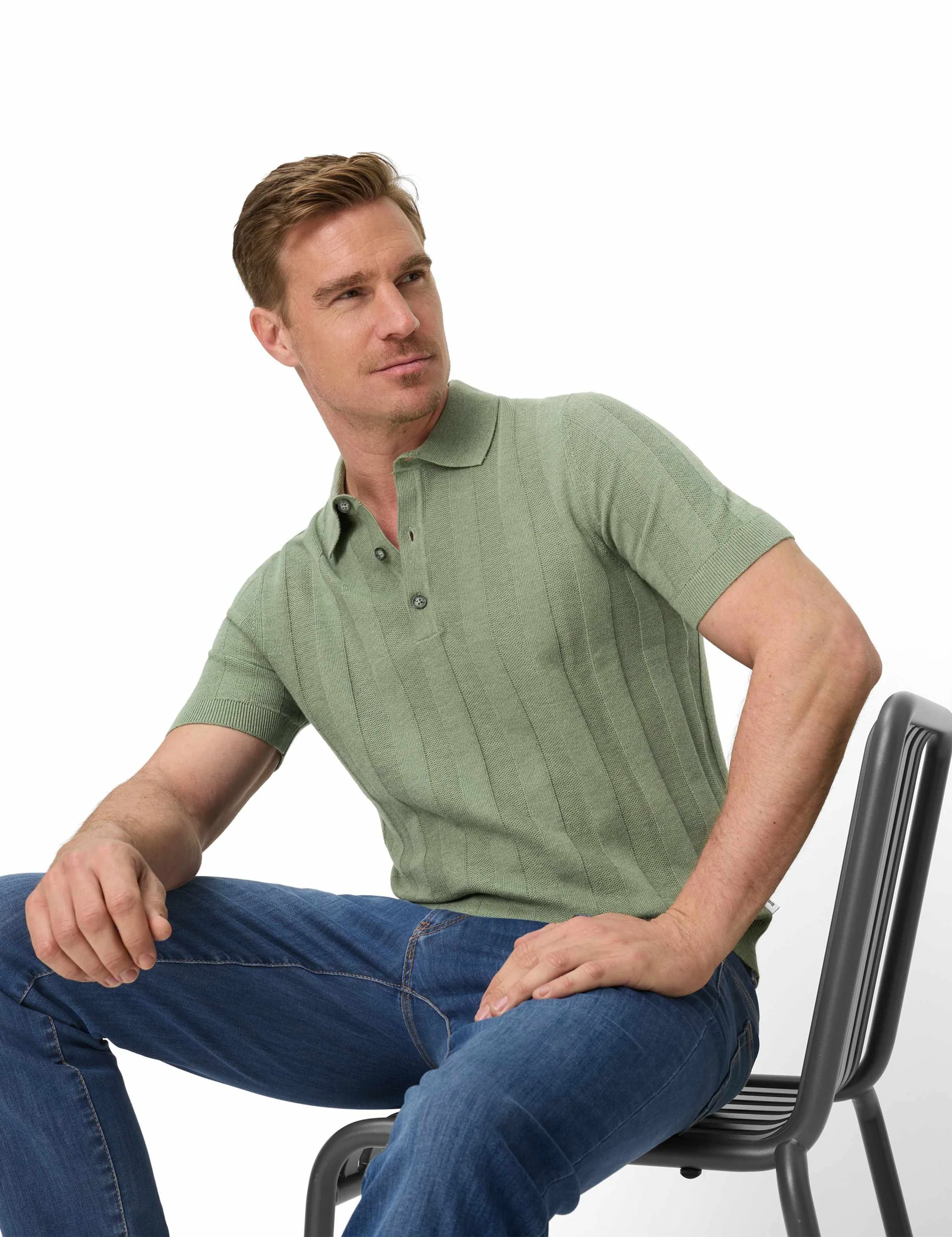 Strickpoloshirt PASCAL Slim Fit - Image 7