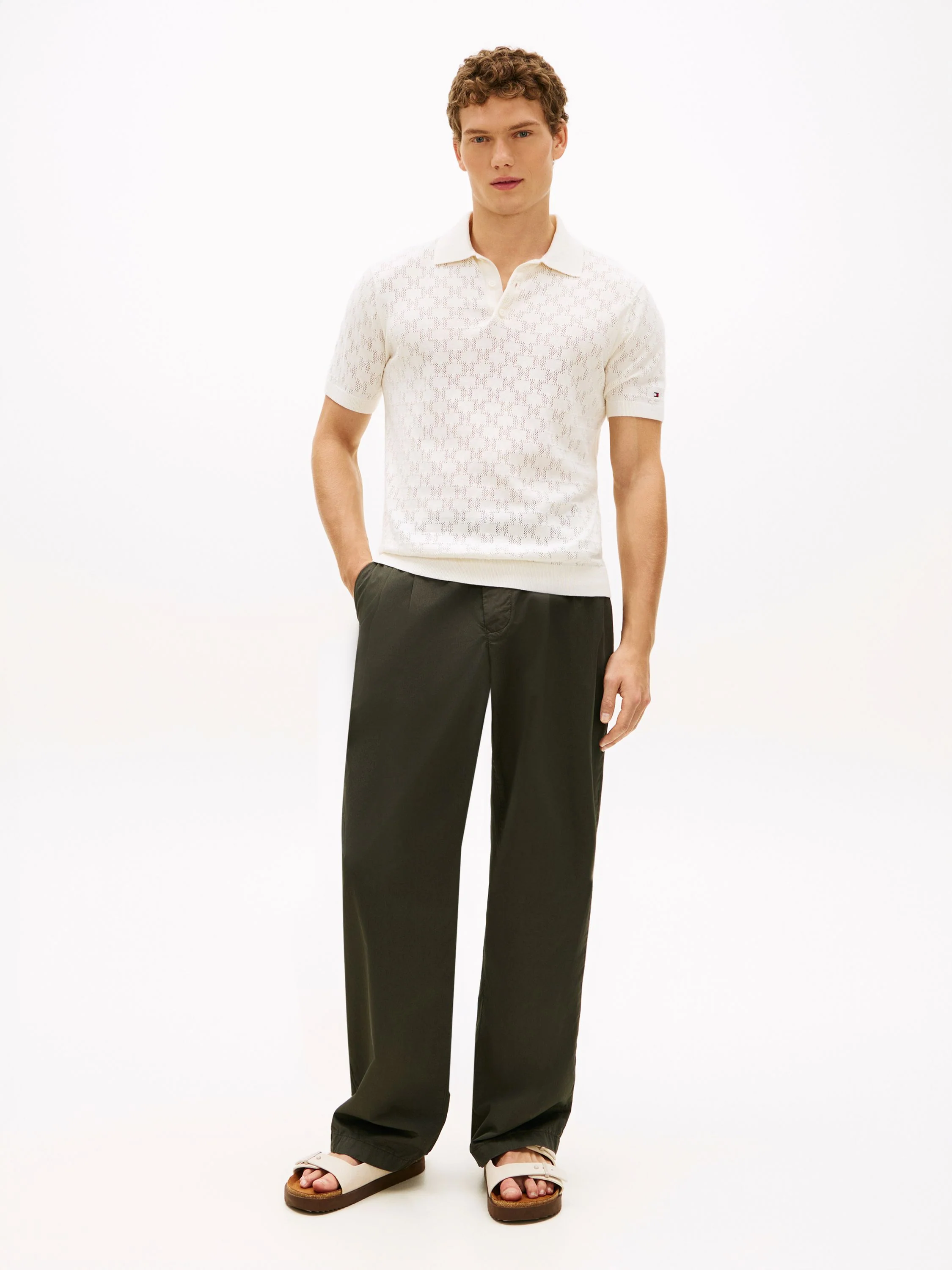 Strickpoloshirt Regular Fit - Image 4