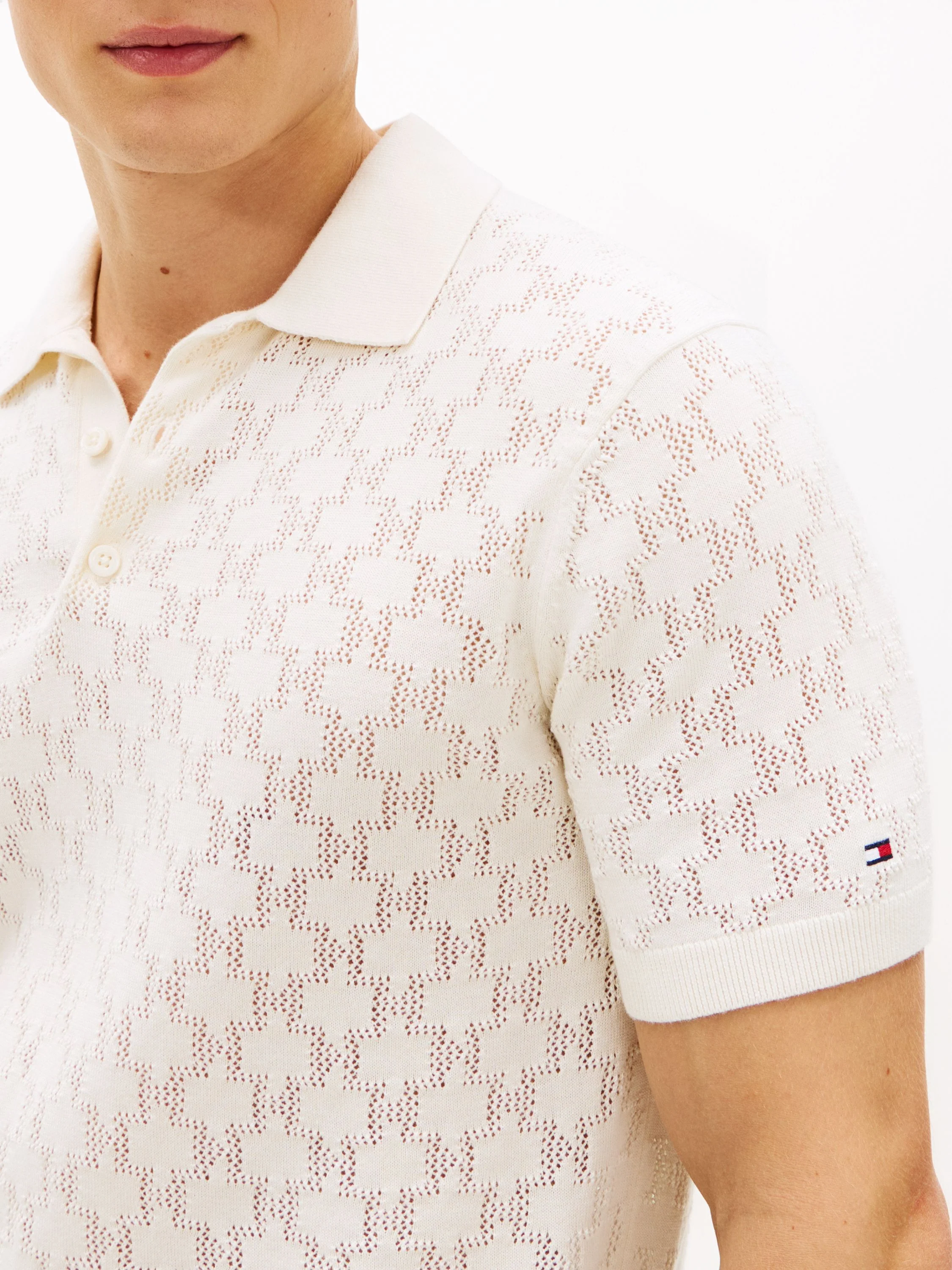 Strickpoloshirt Regular Fit - Image 5