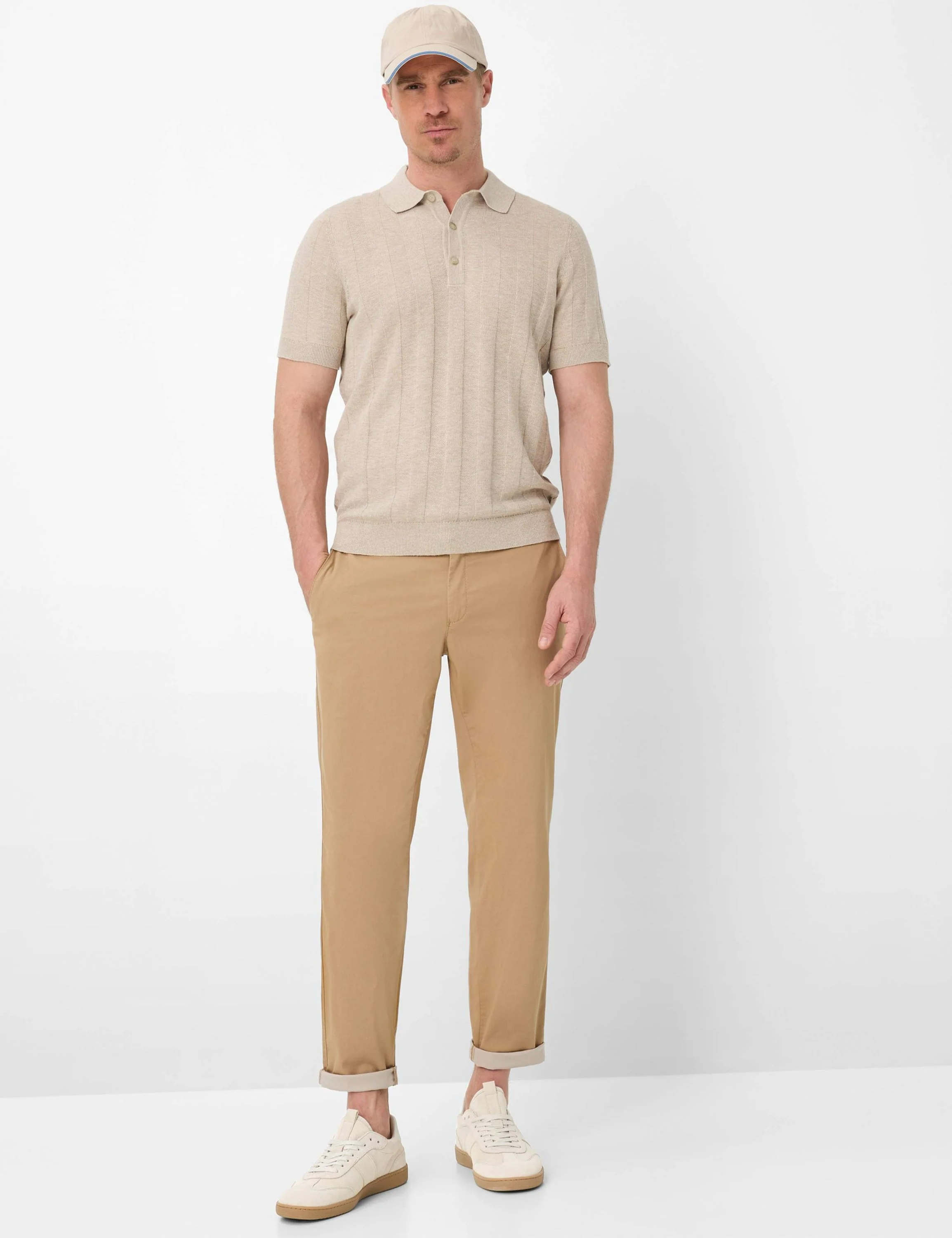 Strickpoloshirt Slim Fit STYLE PASCAL - Image 7