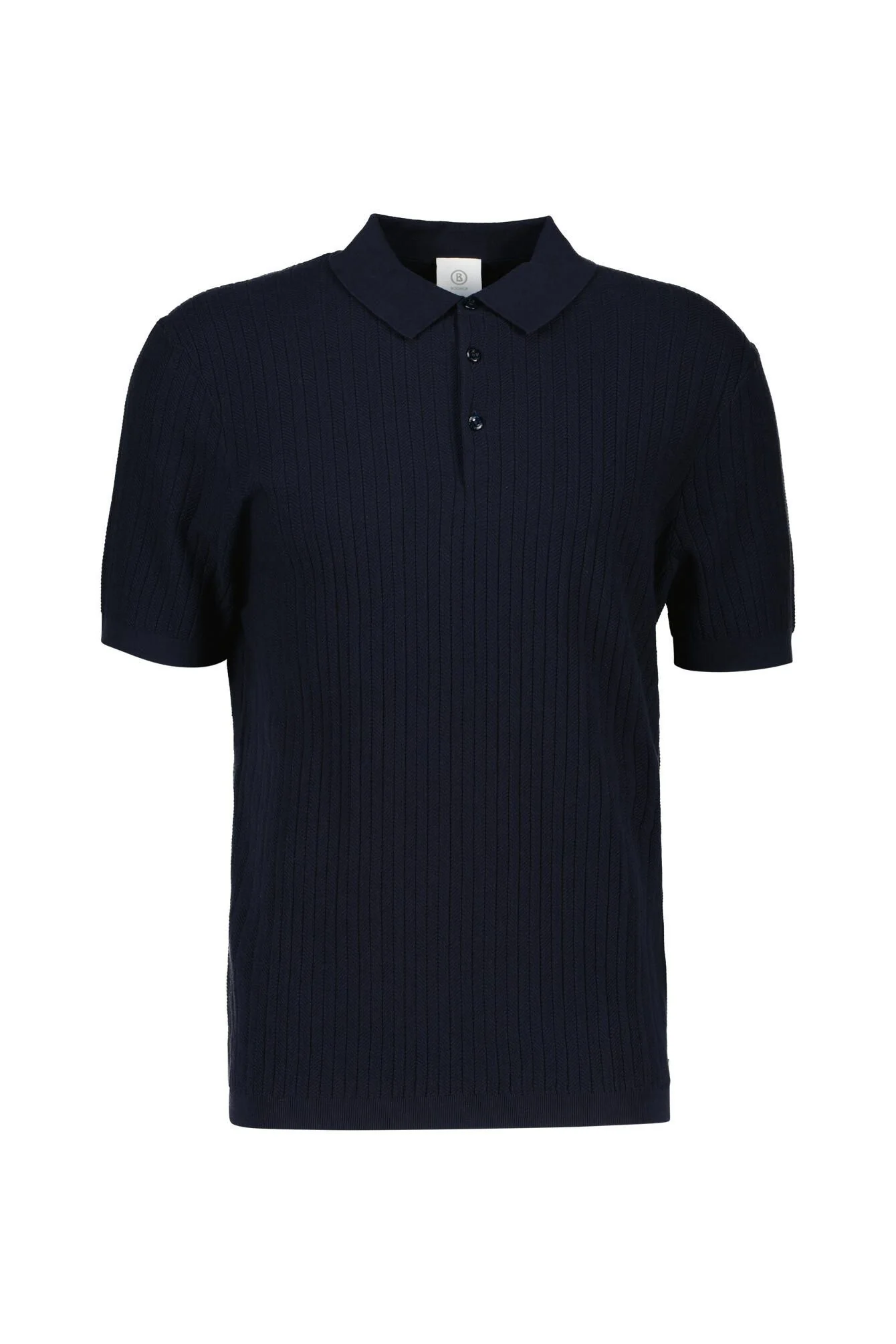 Strickpoloshirt TOBIAS aus Baumwolle