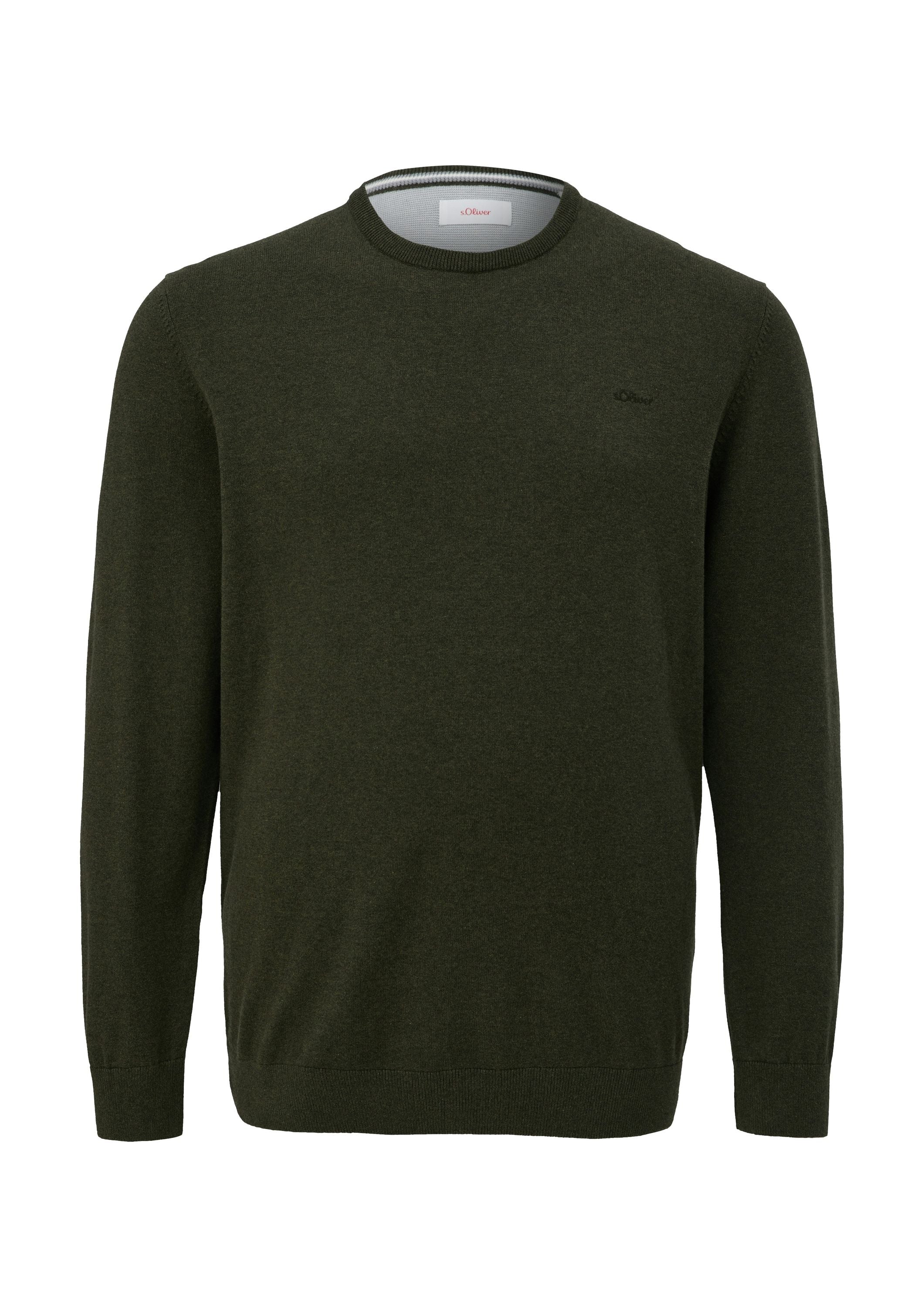 Strickpullover aus Baumwolle