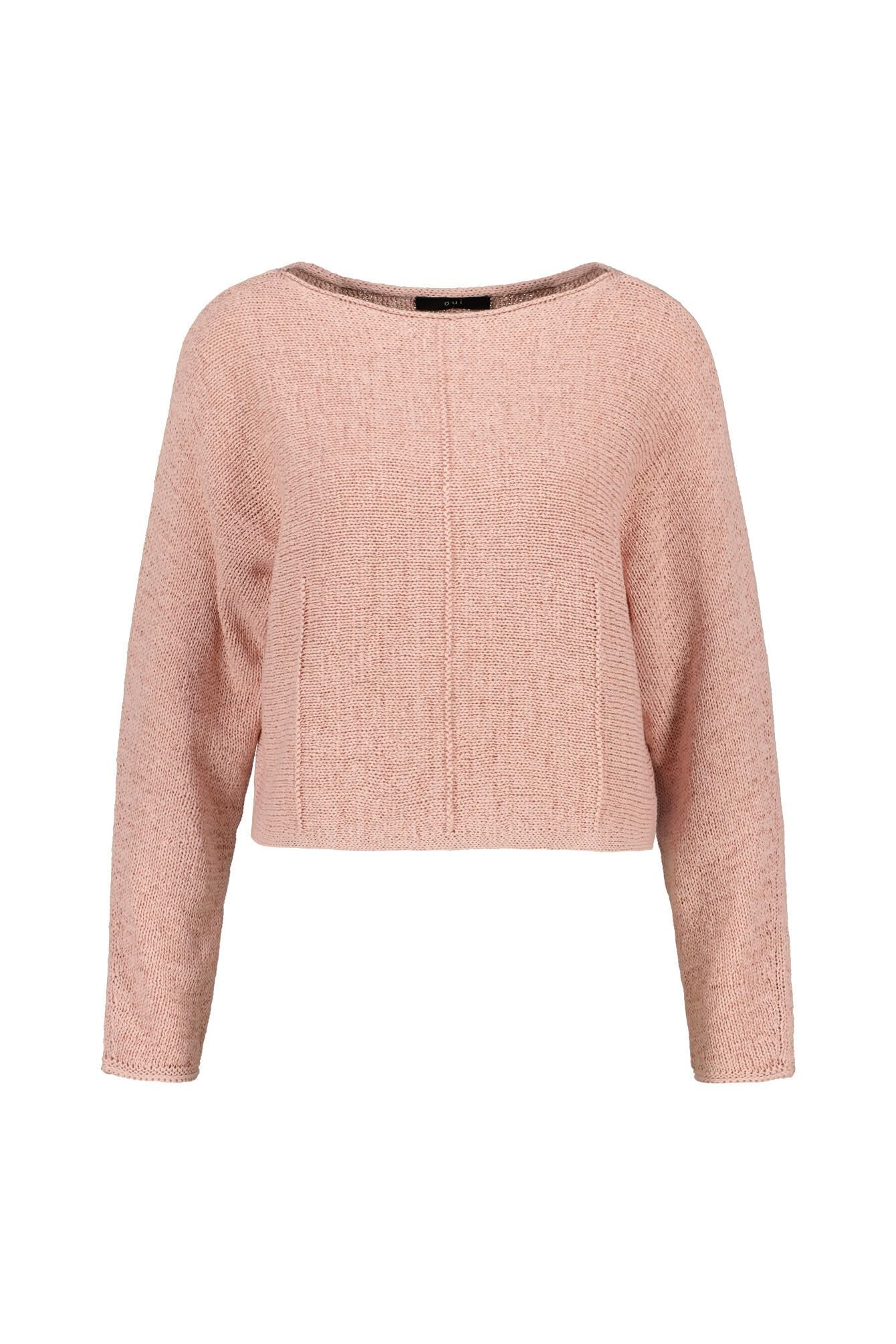 Strickpullover aus Baumwollmix
