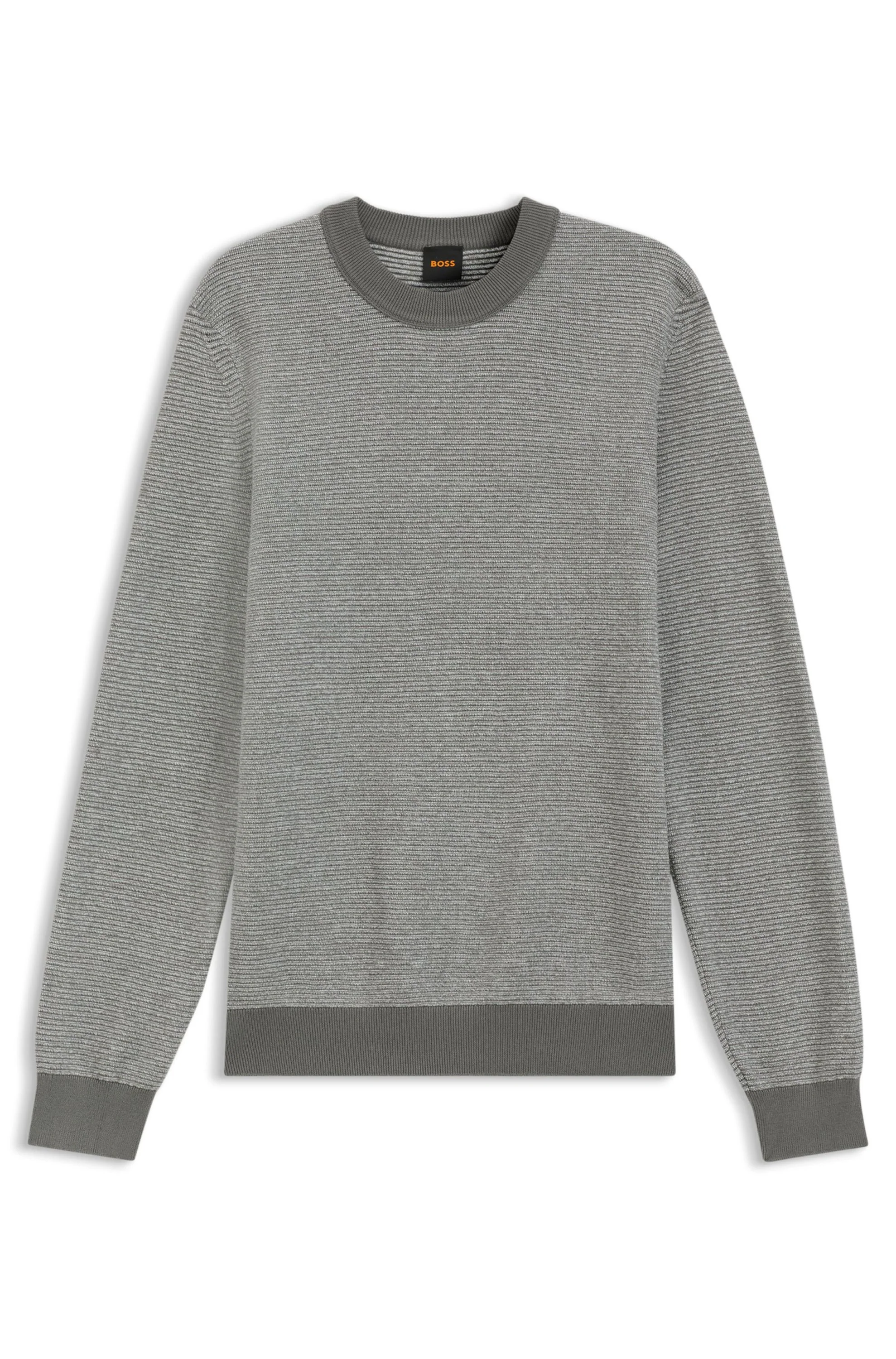 Strickpullover aus Baumwollmix