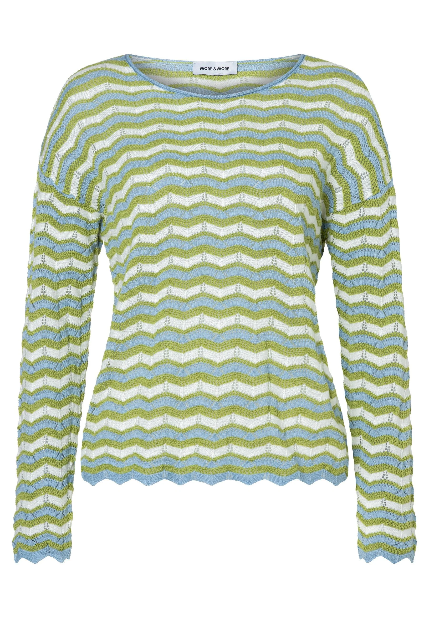Strickpullover aus Baumwollmix