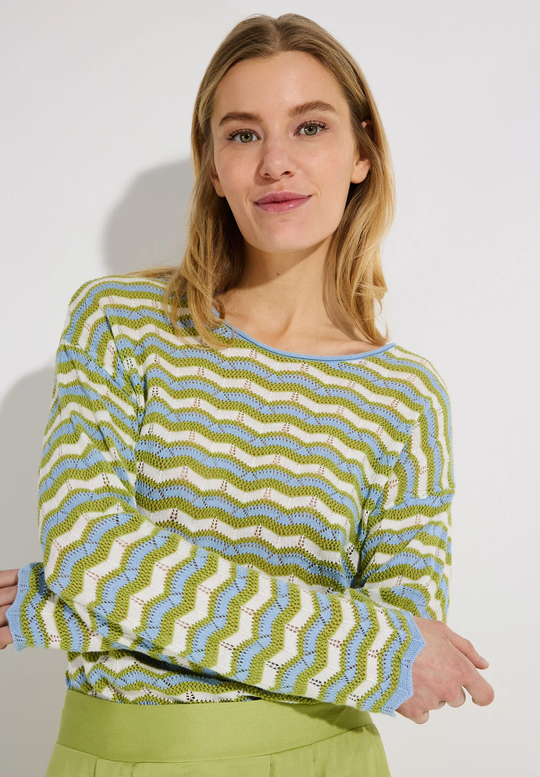 Strickpullover aus Baumwollmix - Image 3