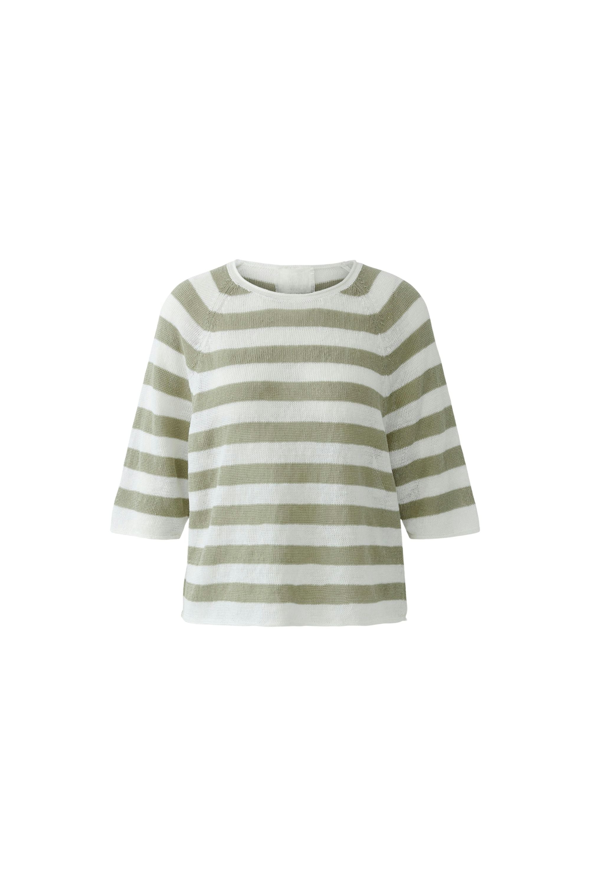 Strickpullover aus Leinen