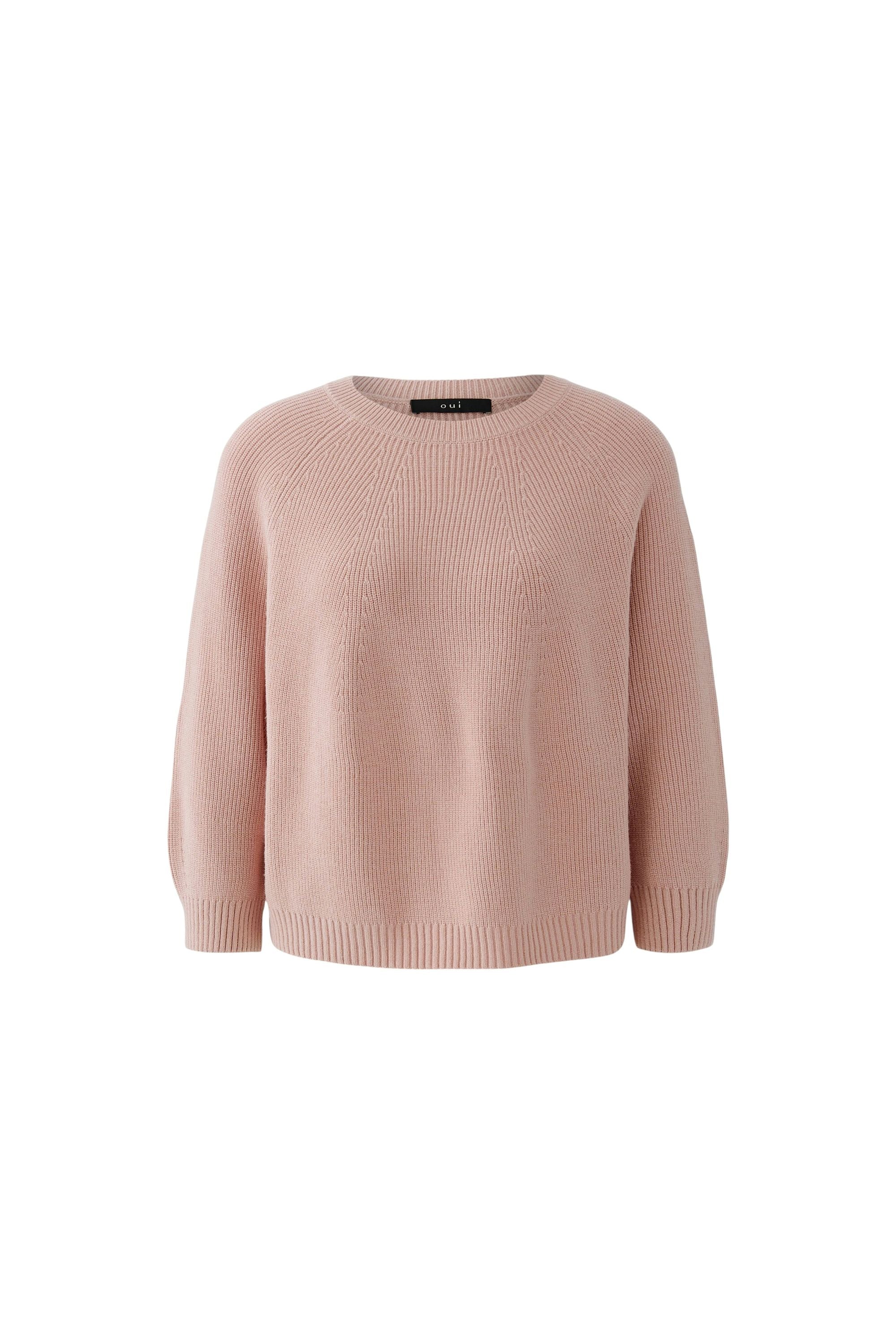 Strickpullover aus Viskosemix