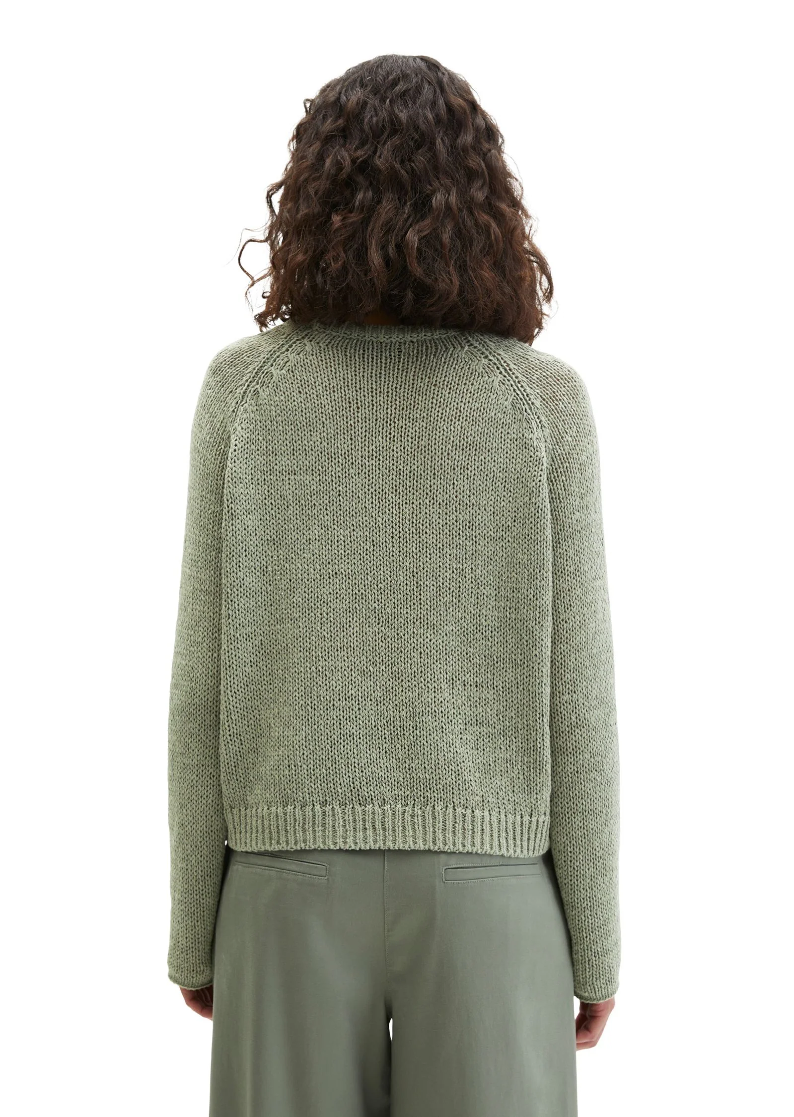 Strickpullover Loose Fit aus Baumwollmix - Image 2