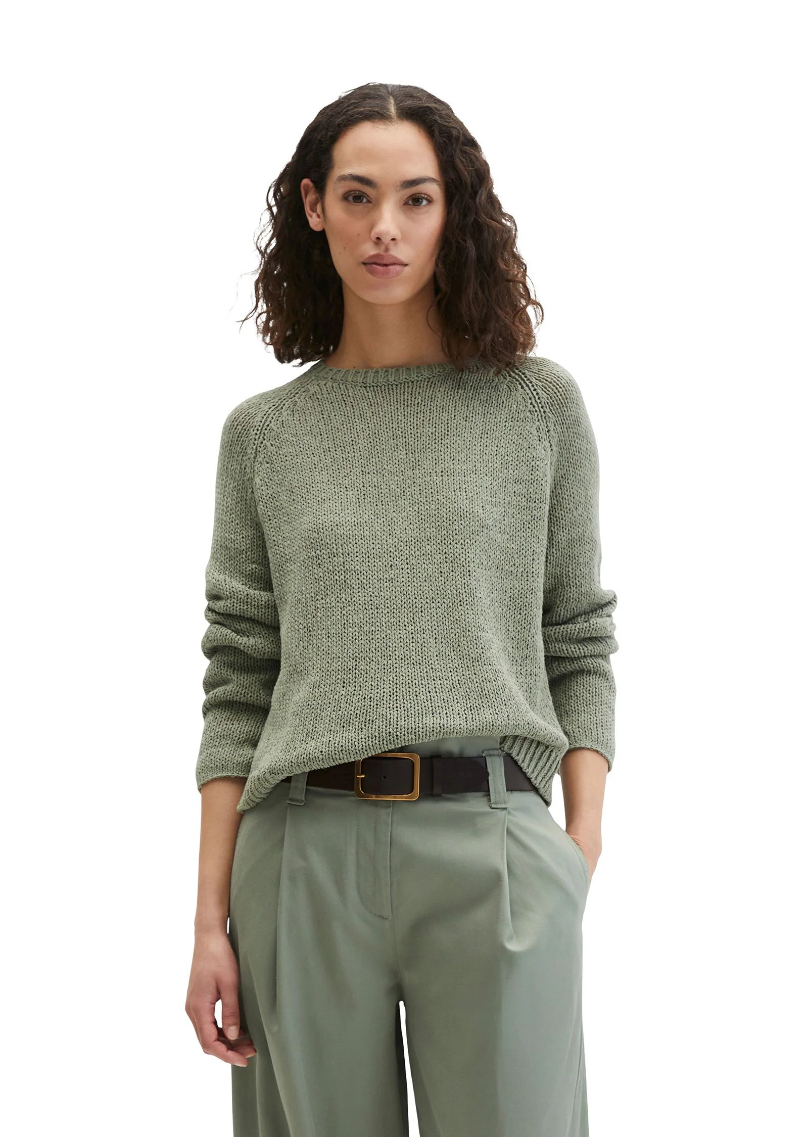 Strickpullover Loose Fit aus Baumwollmix - Image 3