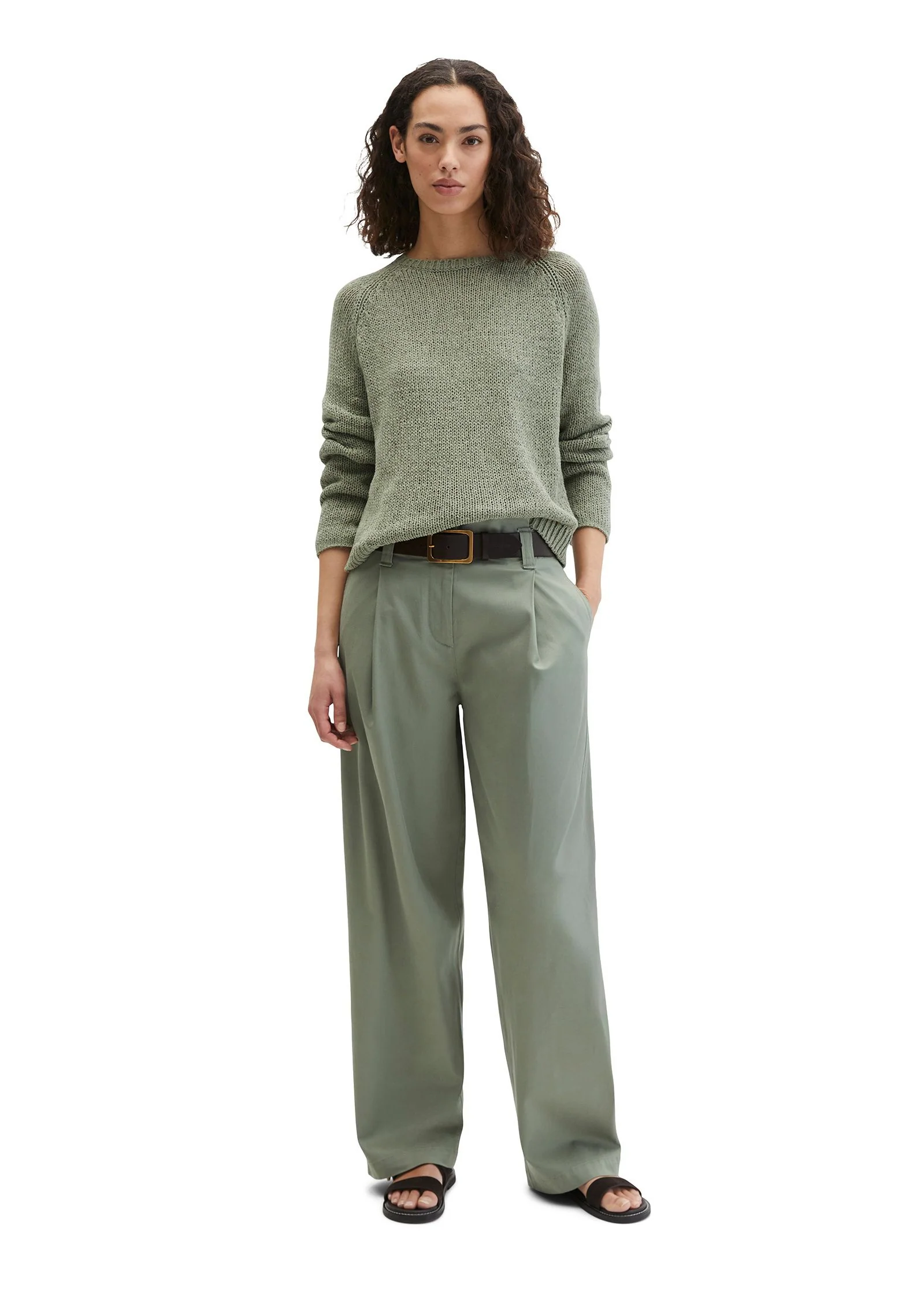 Strickpullover Loose Fit aus Baumwollmix - Image 4