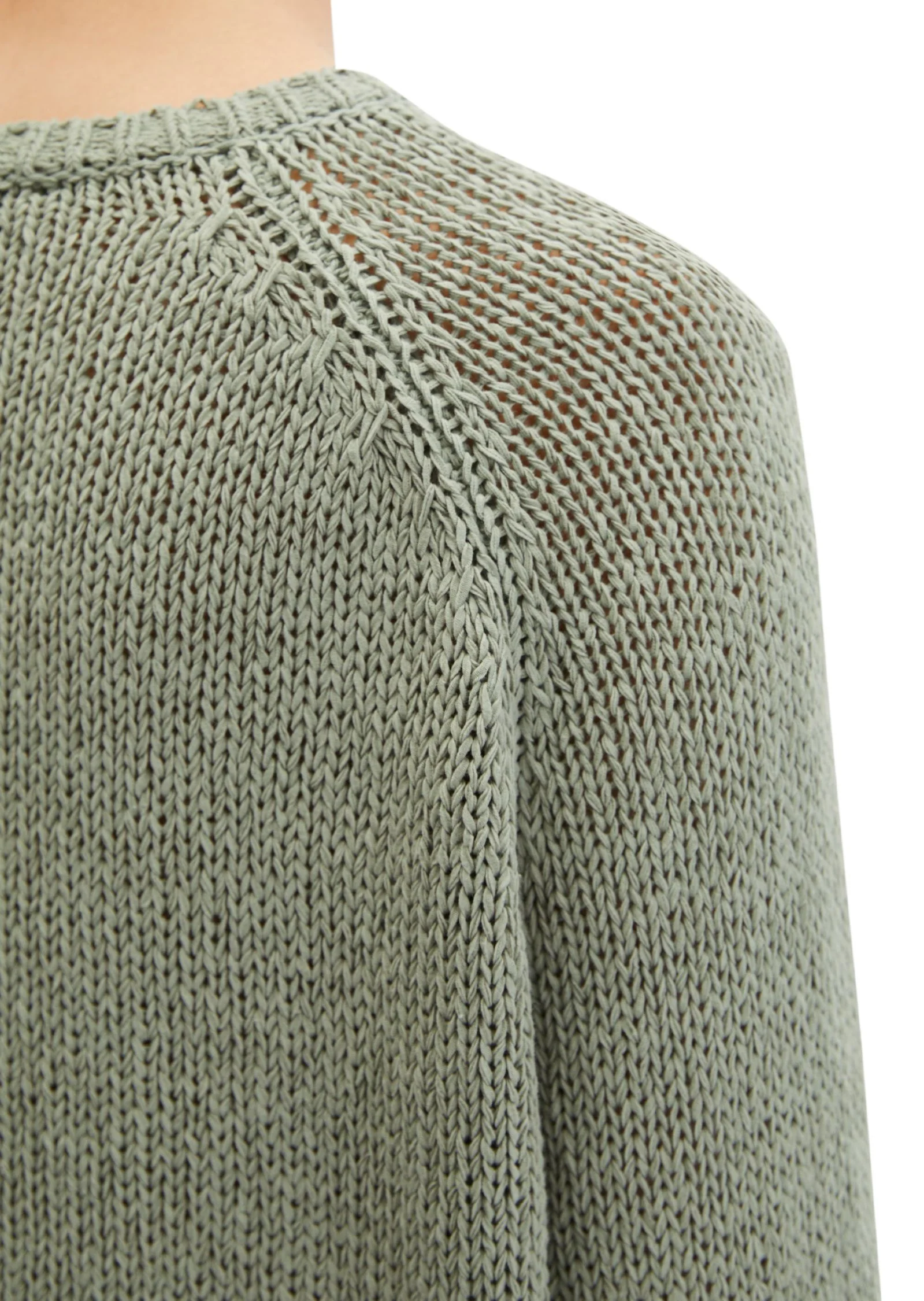 Strickpullover Loose Fit aus Baumwollmix - Image 5