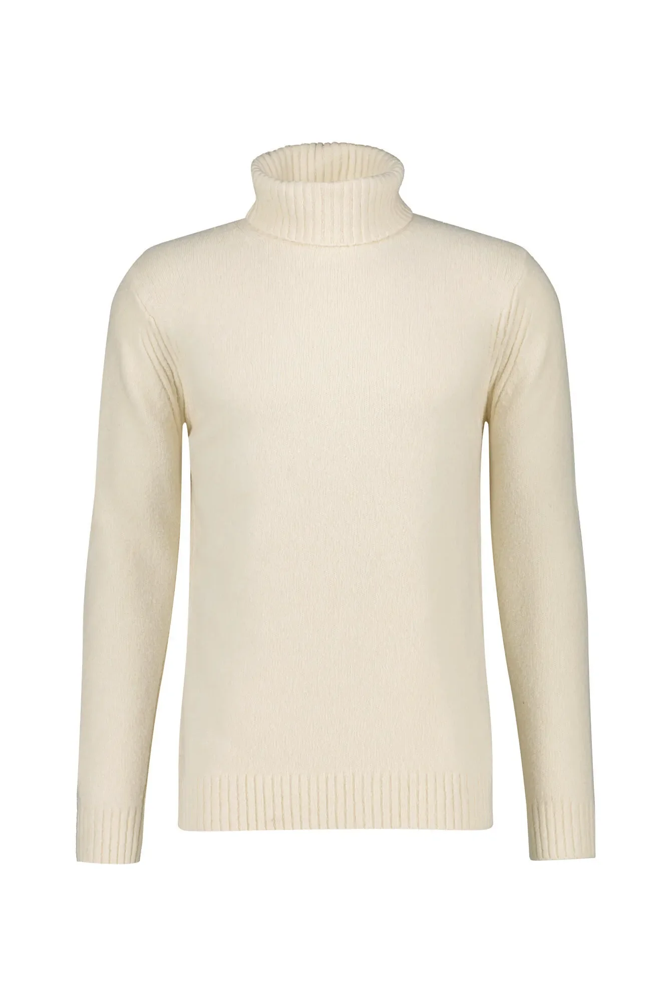 Strickpullover mit Rollkragen