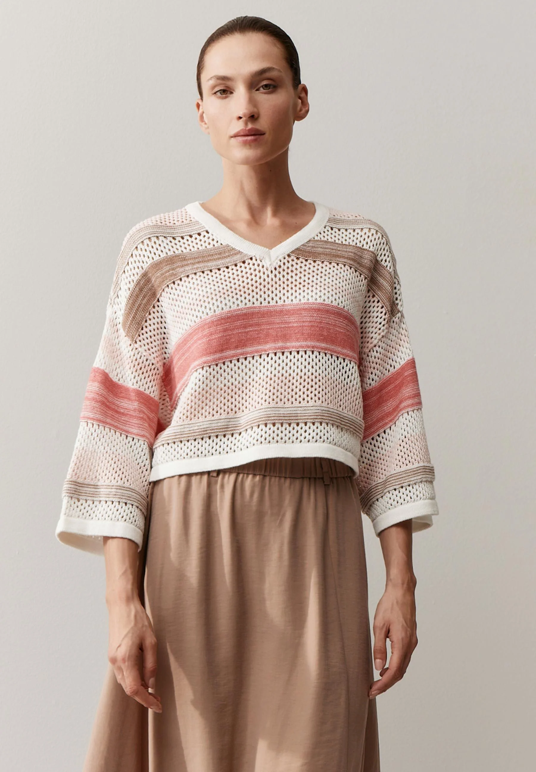 Strickpullover mit Streifen - Image 3